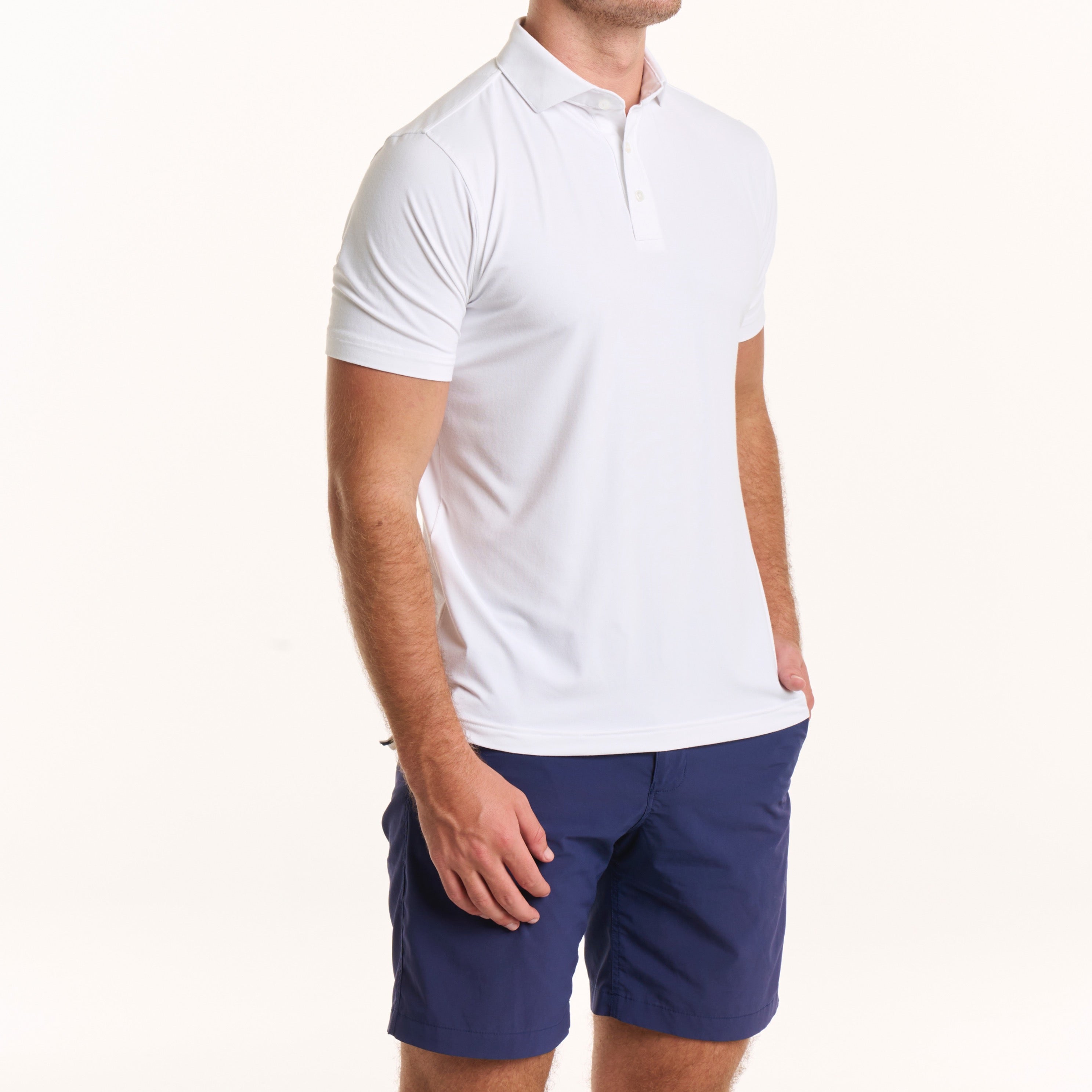 The Yachtsman Polo White