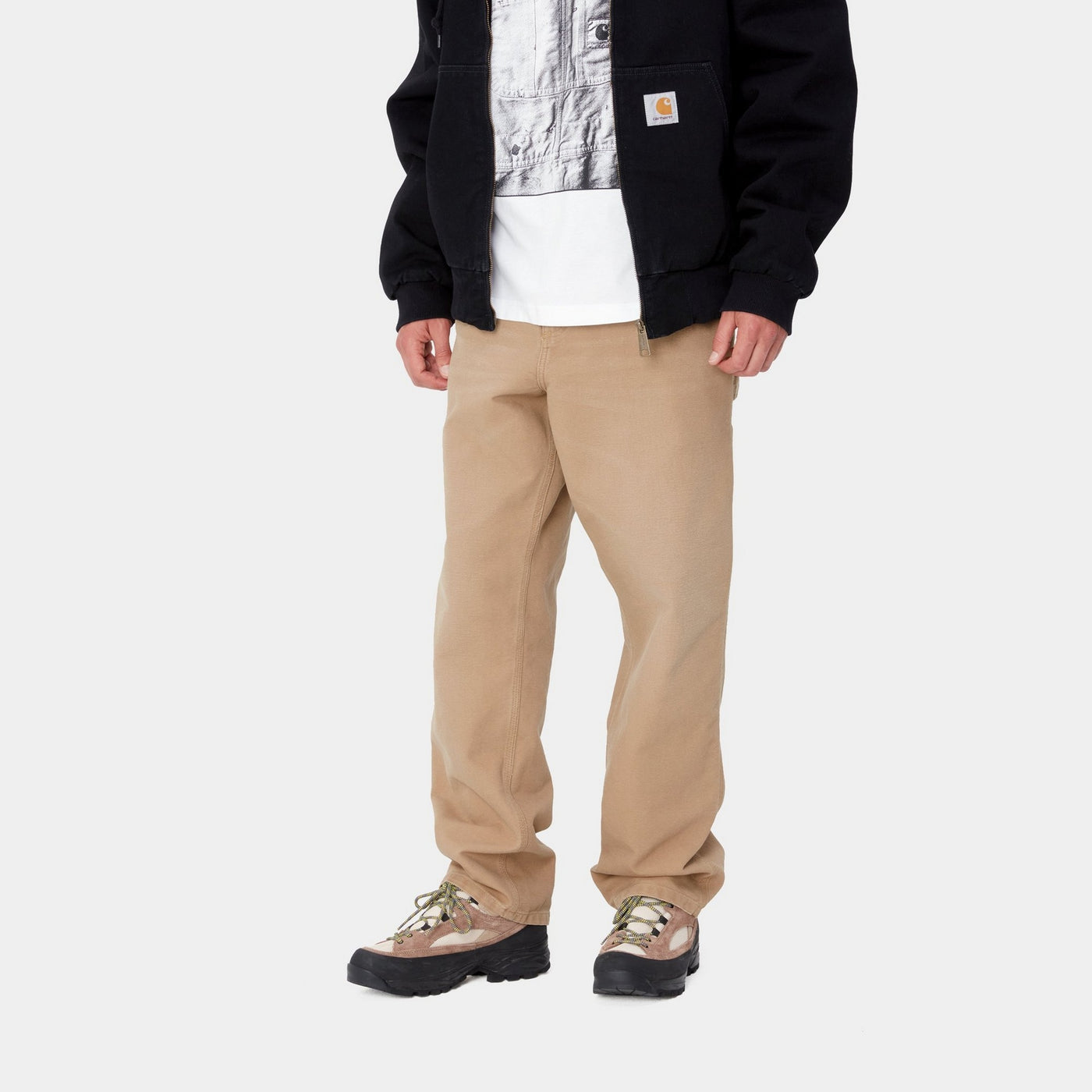 Single Knee Pant in Peanut