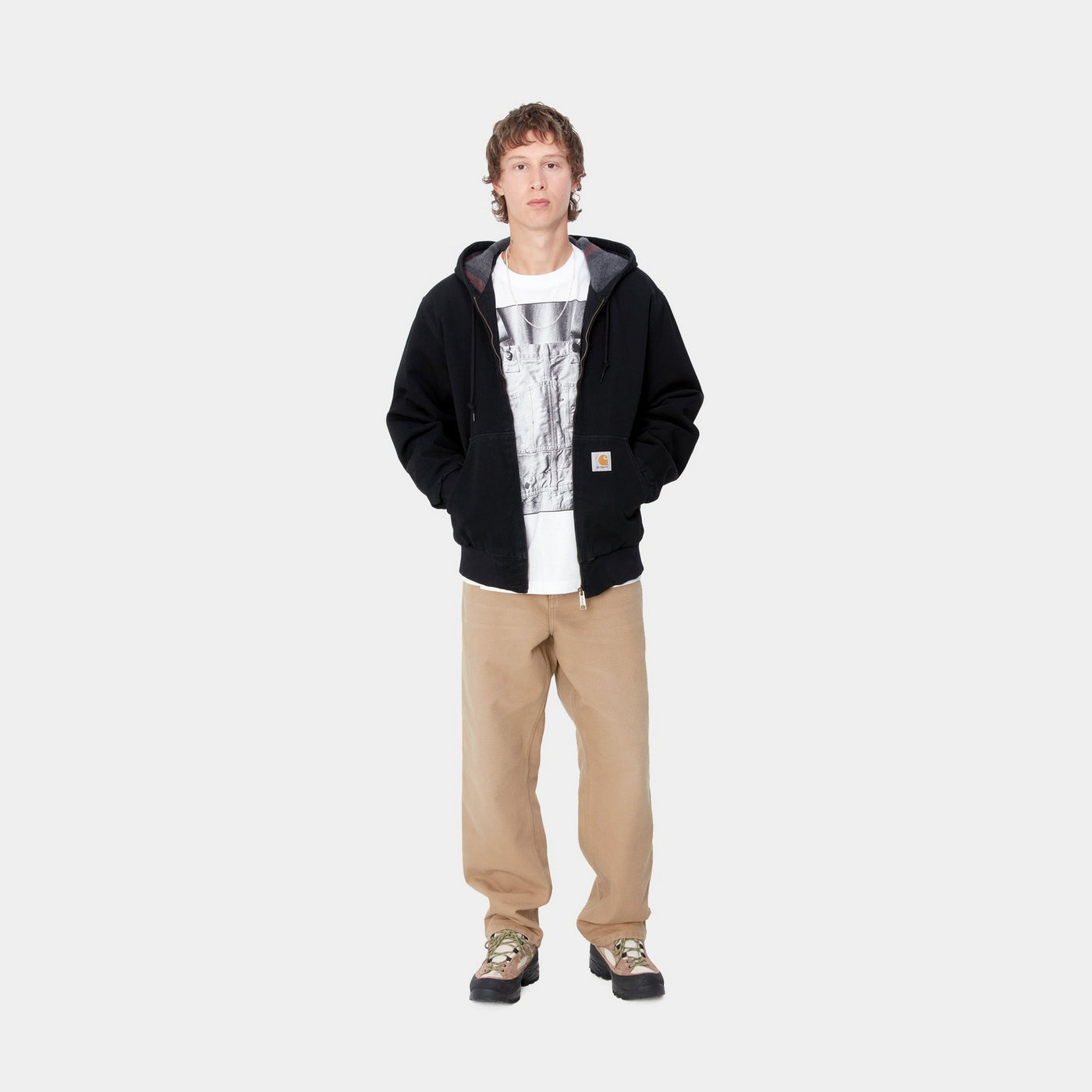 Single Knee Pant in Peanut