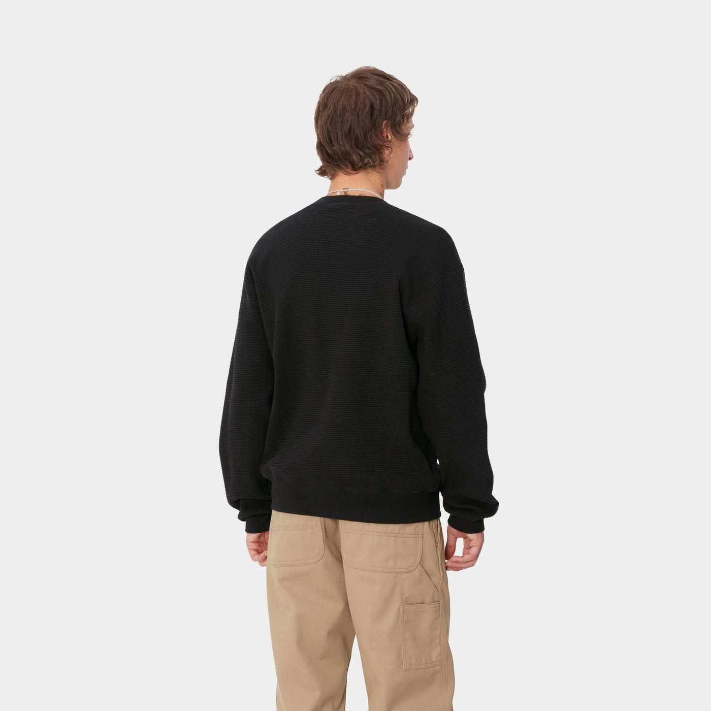 Main Basics Sweatshirt, Black/White