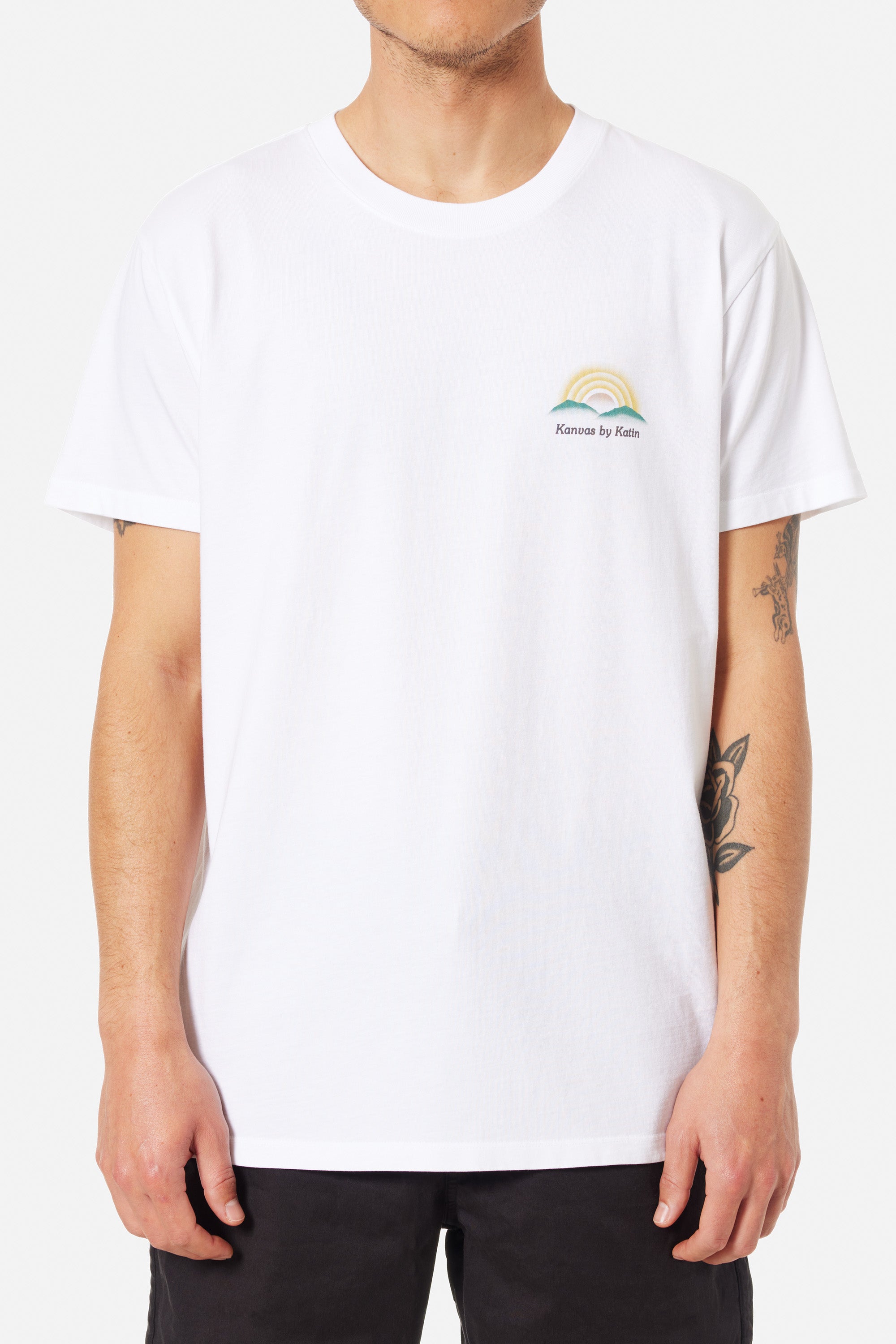 Distance Tee White