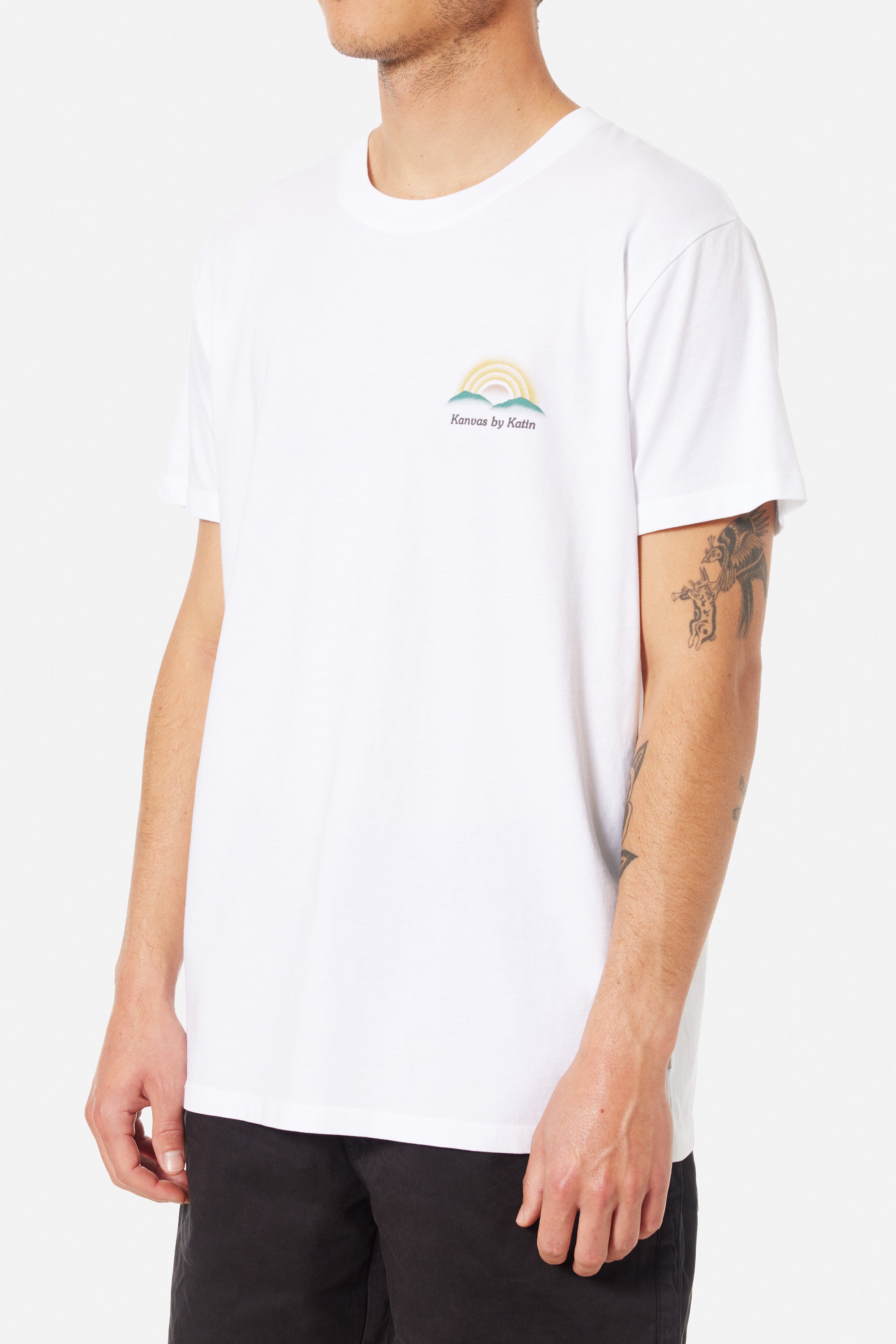 Distance Tee White