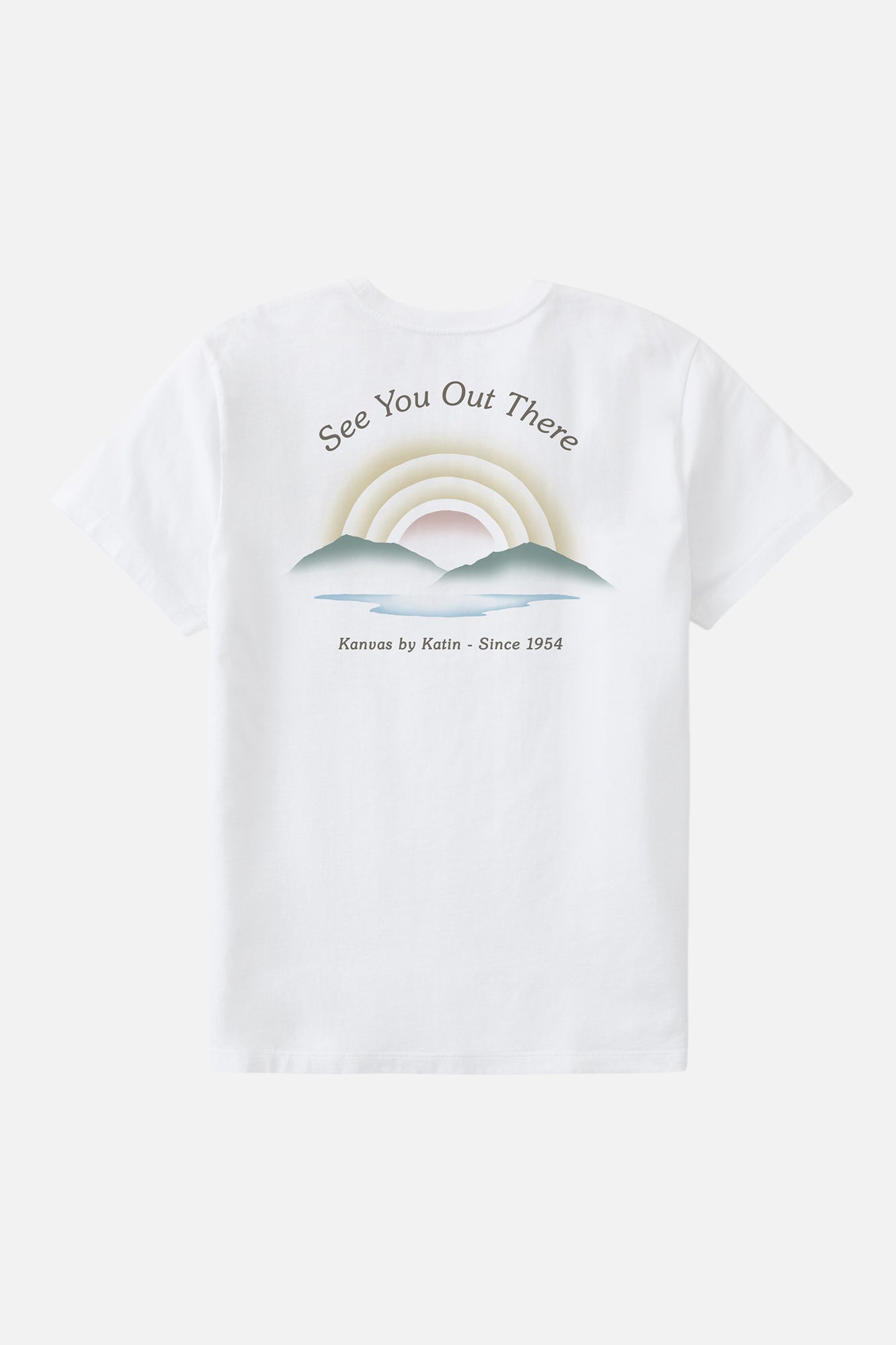 Distance Tee White