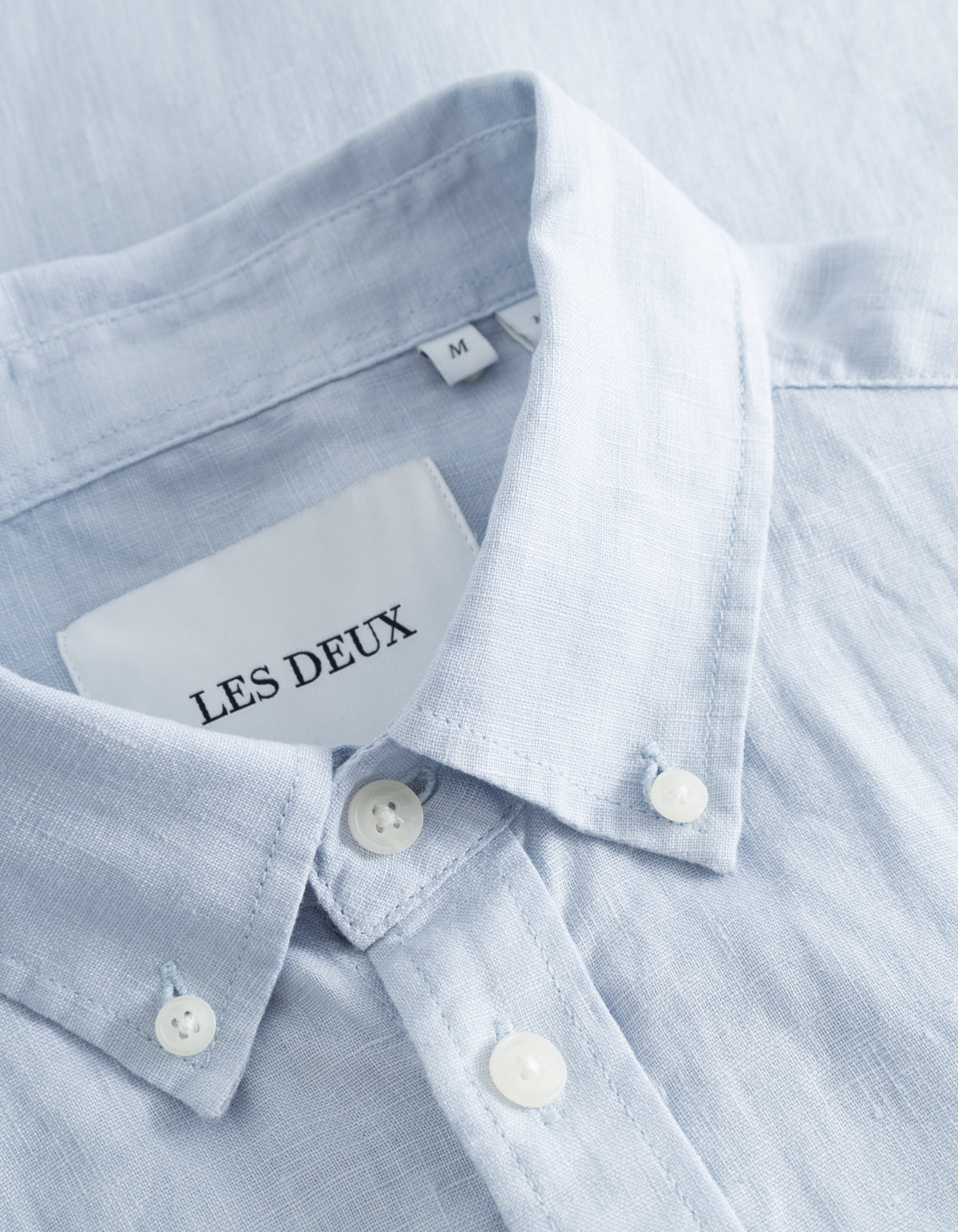 Kristian Linen Shirt Summer Sky