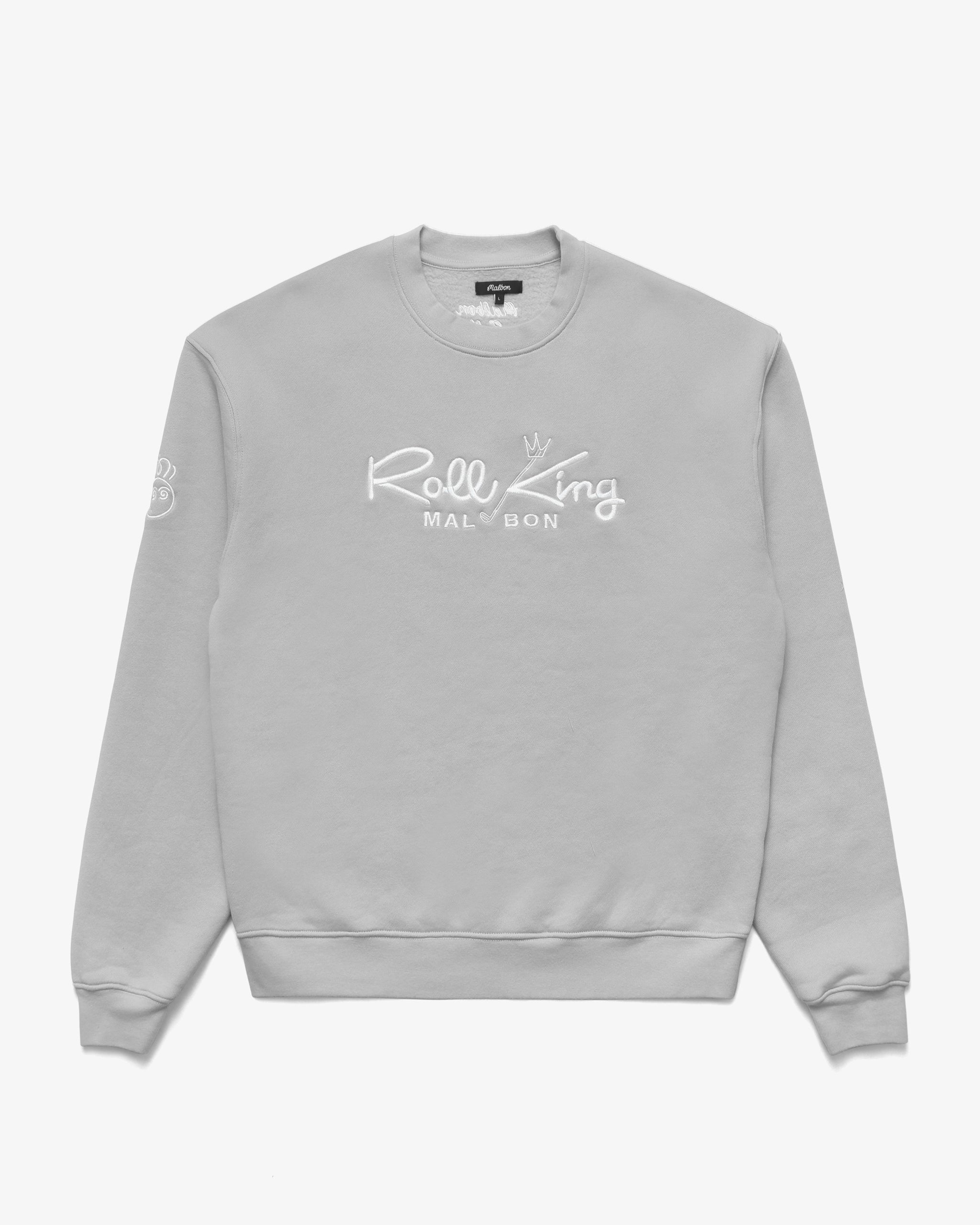 Roll King Crewneck in Steel