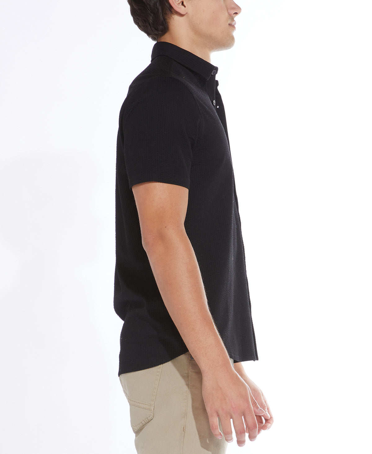 Worley Knit Shirt Black