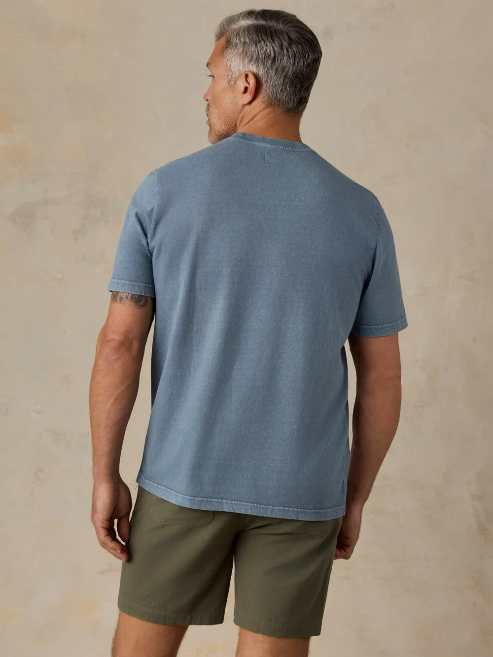 Recycled Cotton Tee Bayside Blue
