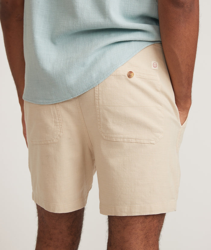 Saturday Stretch Selvage Short 6"