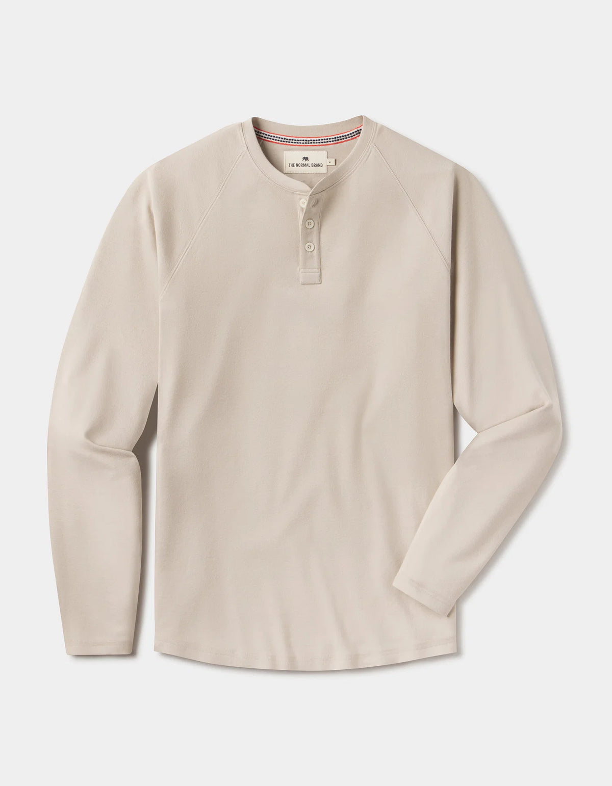 Puremeso Everyday Henley Pumice