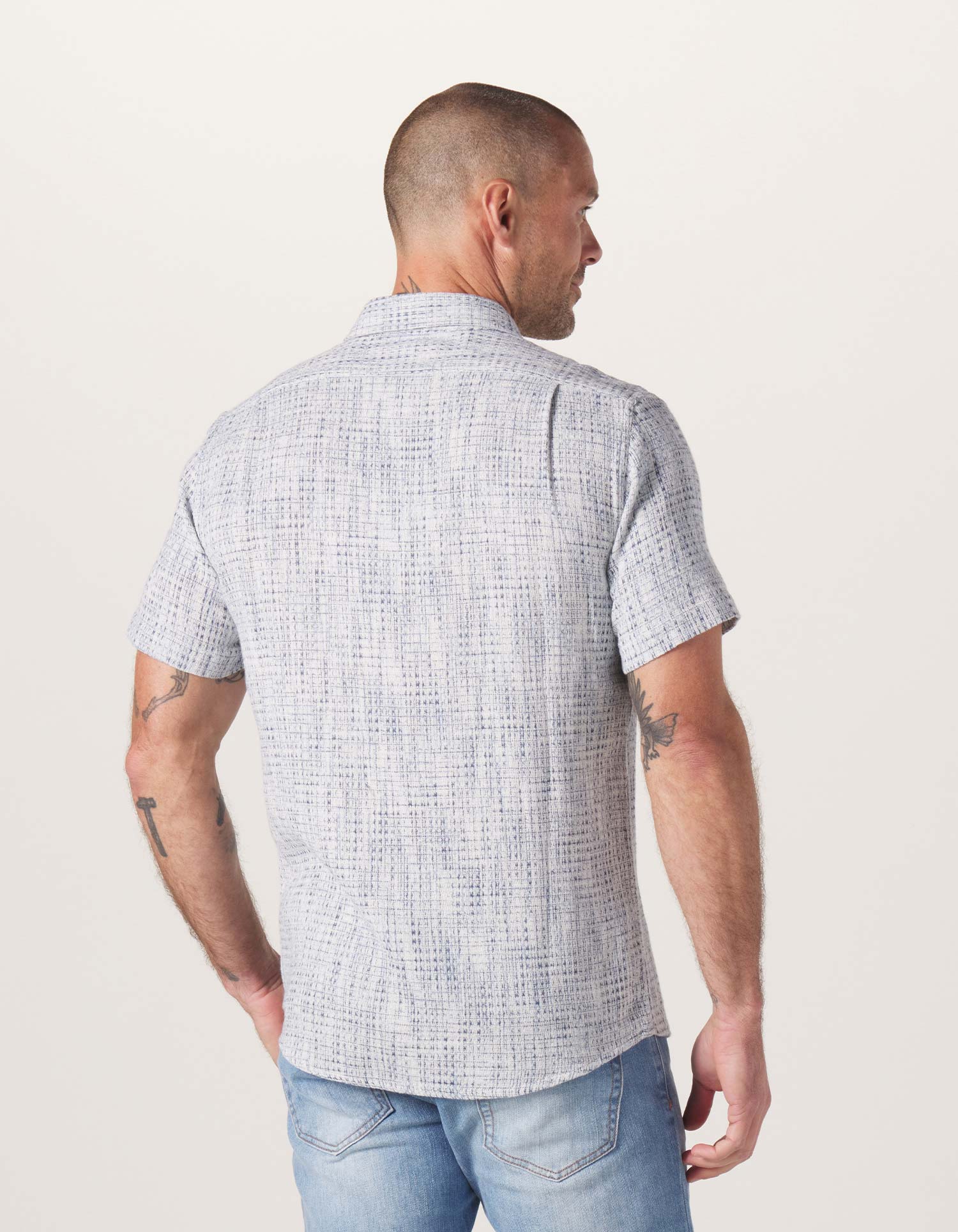Freshwater Short Sleeve Button Up Shirt
