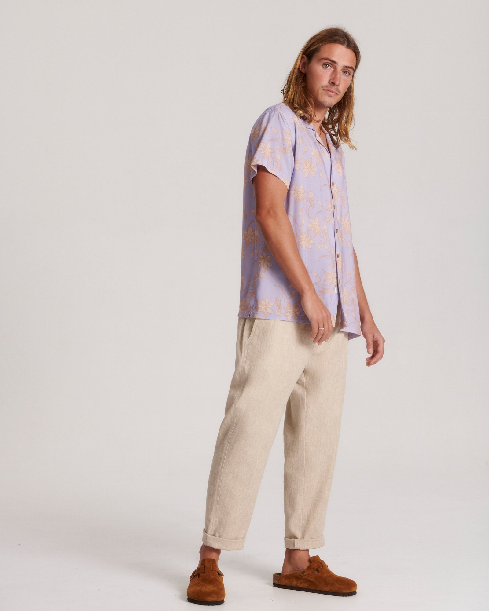 Cruiser Linen Pant Ecru