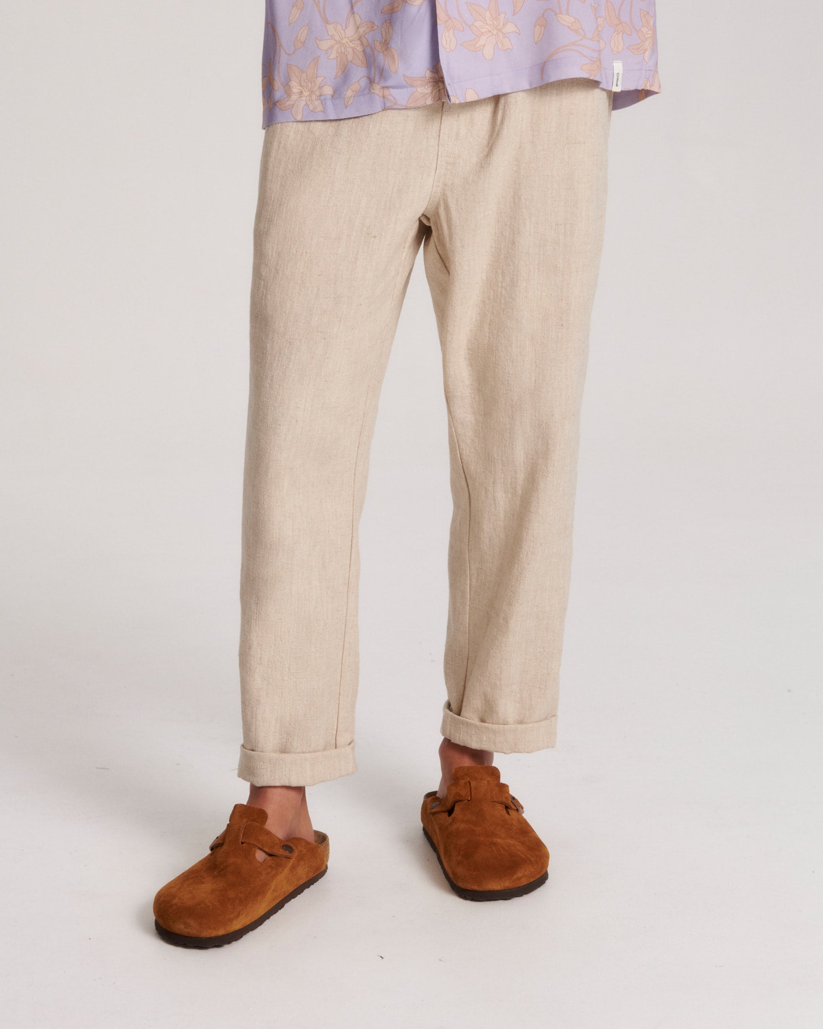Cruiser Linen Pant Ecru