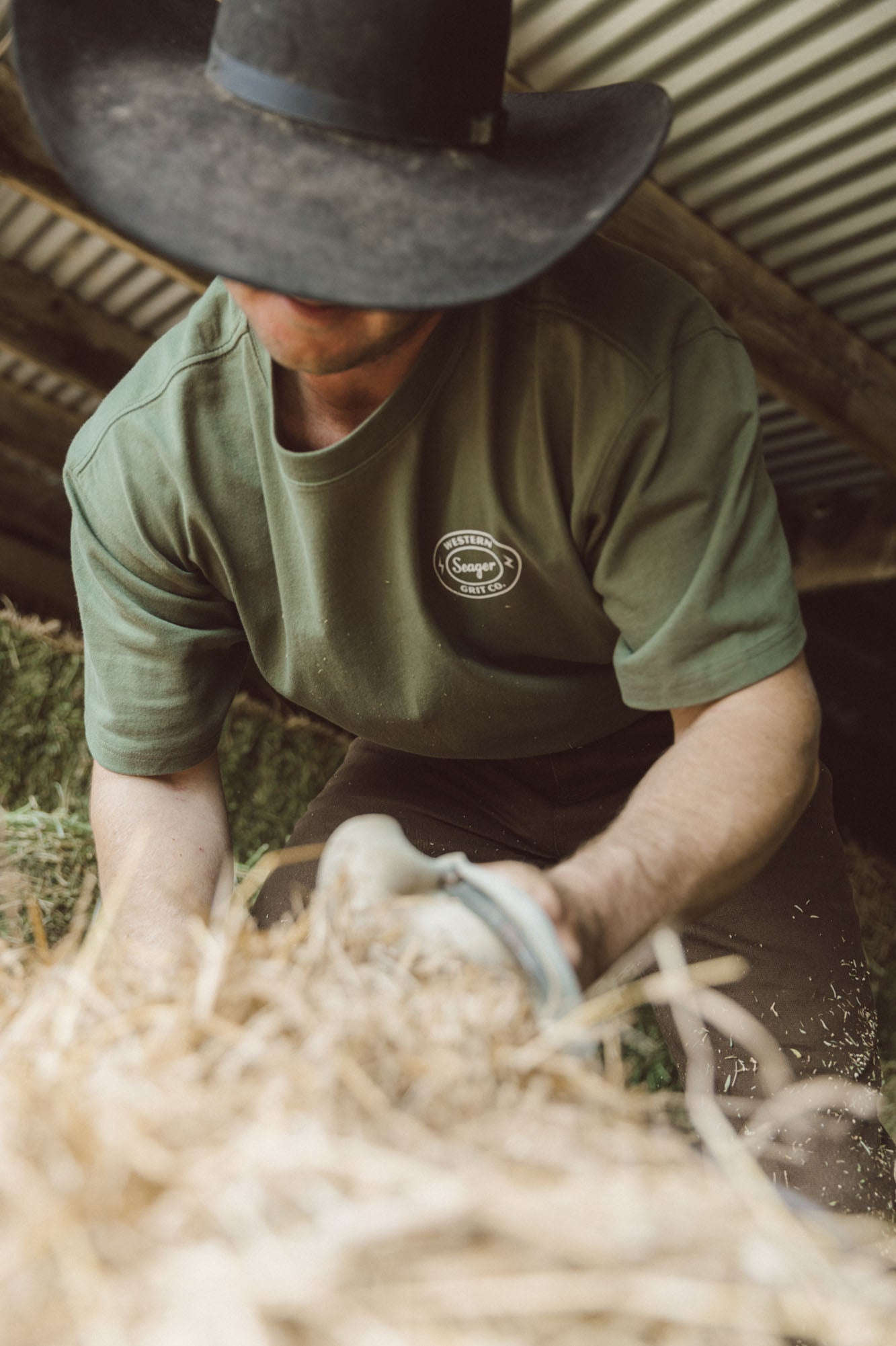 Ford Burl Tee Military Green