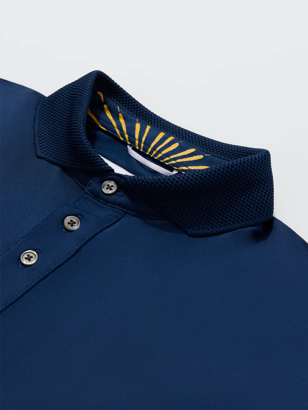 Public Athlete Solid Polo Navy