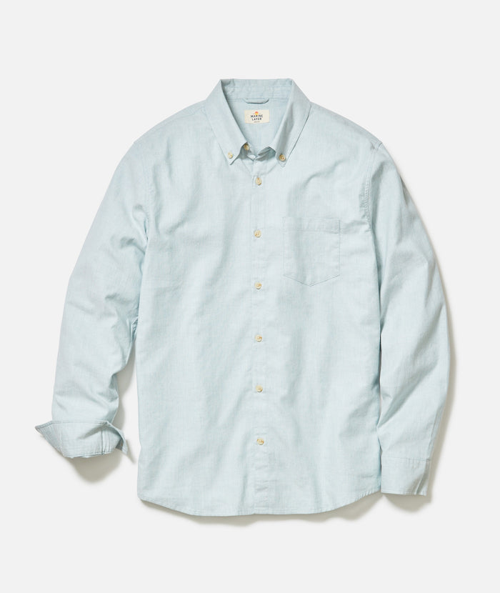 California Oxford Shirt Grey Mist
