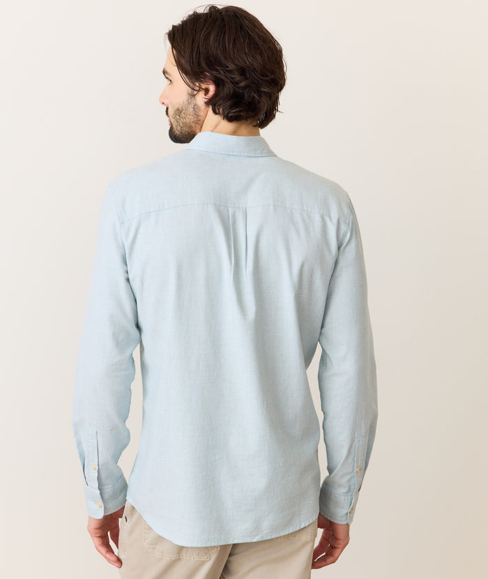California Oxford Shirt Grey Mist