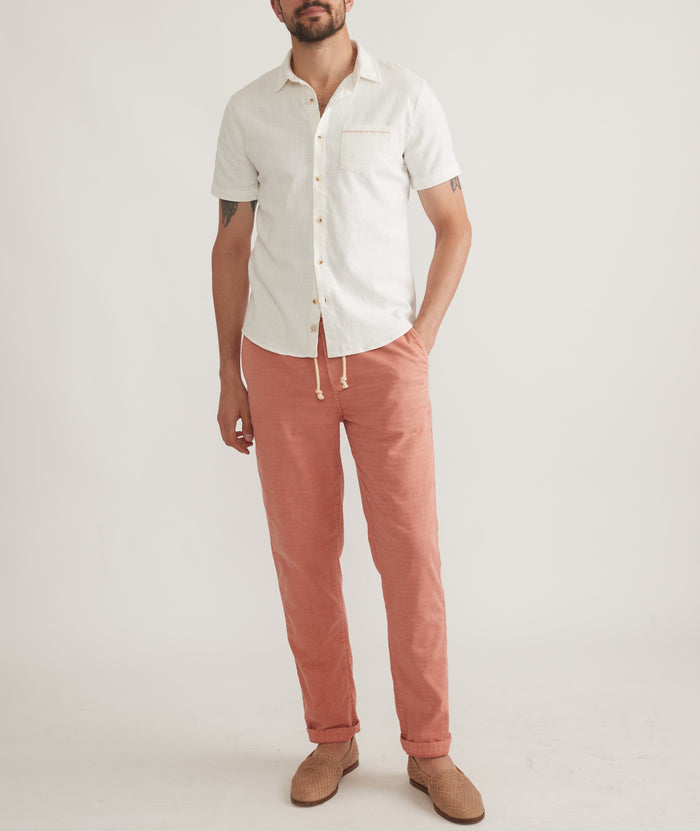 Classic Stretch Selvage Shirt Natural