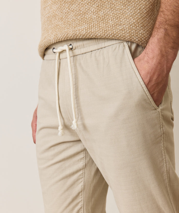 Saturday Stretch Beach Pant Fog