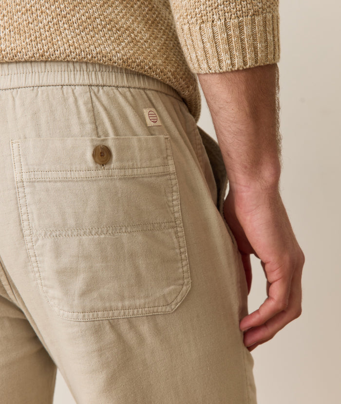 Saturday Stretch Beach Pant Fog
