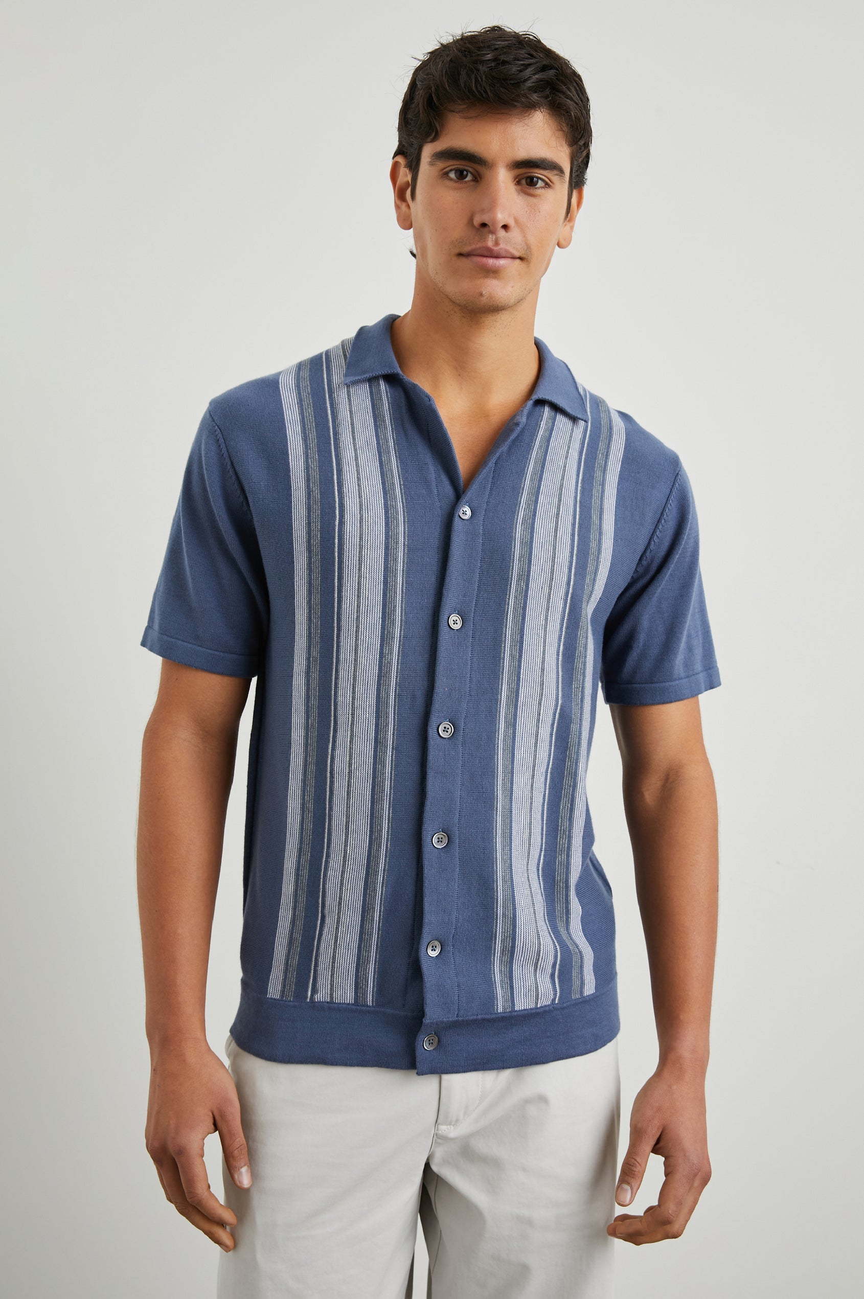 Silas Shirt Marrakesh Blue Multi