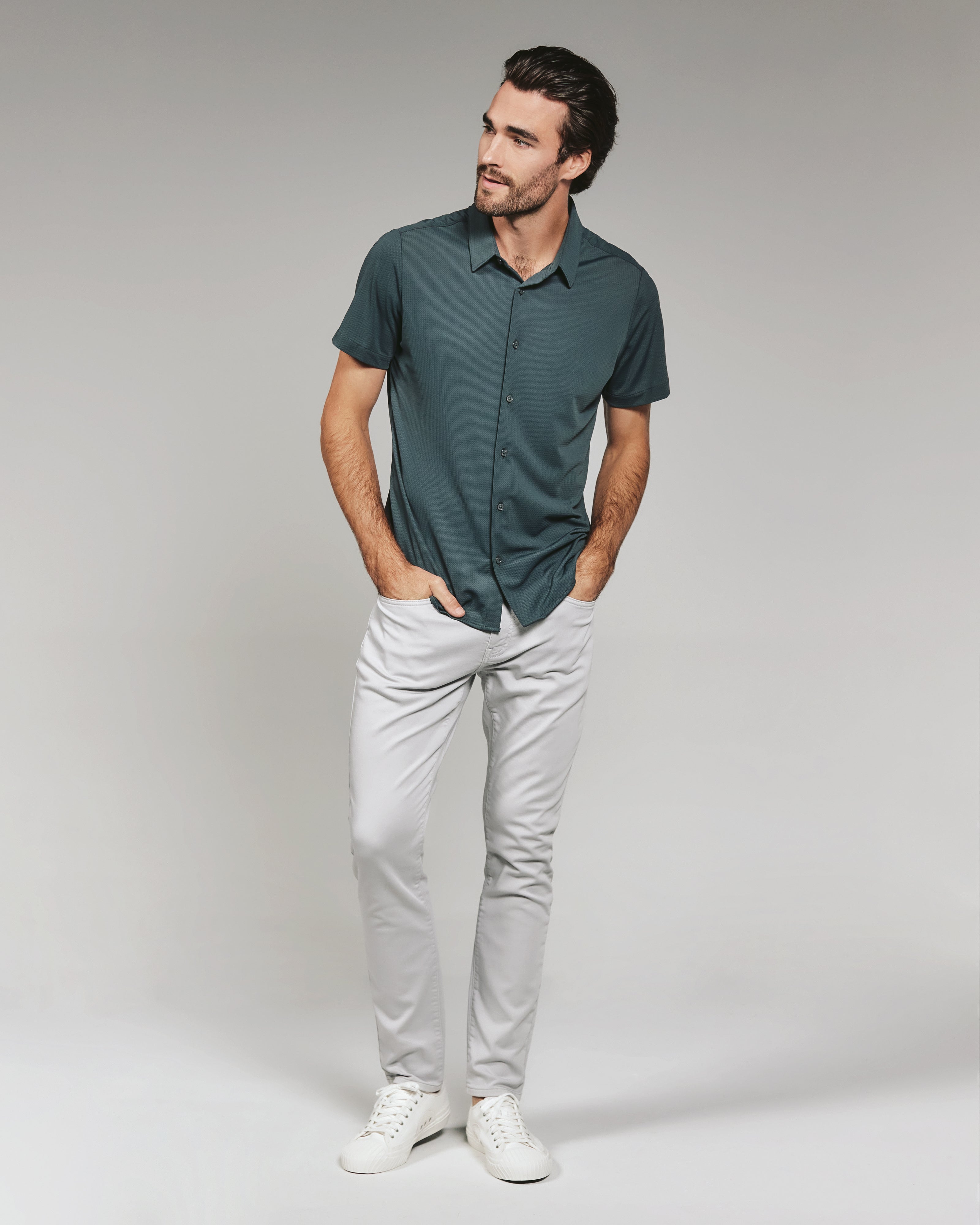 Aldridge Shirt Petrol Navy