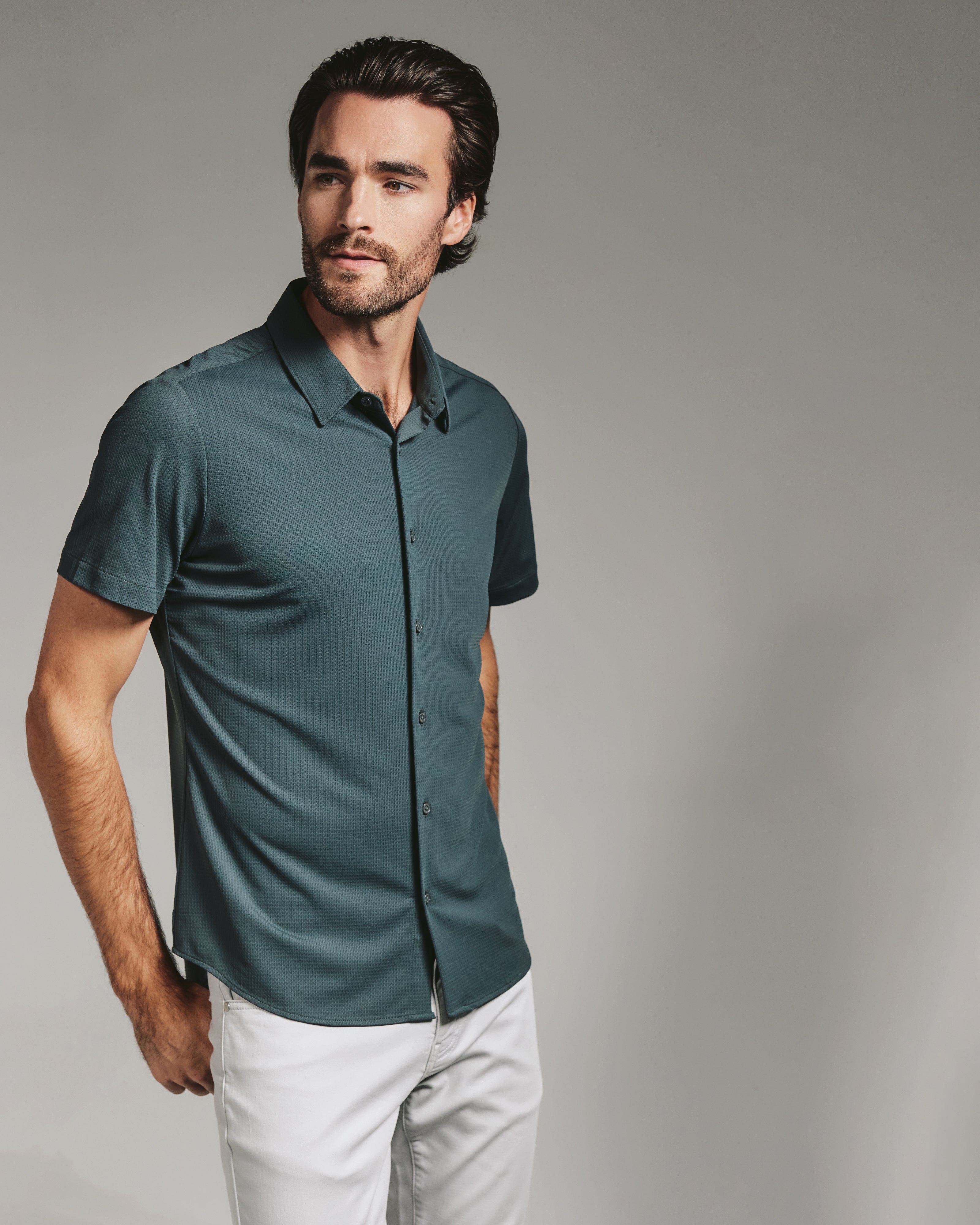 Aldridge Shirt Petrol Navy