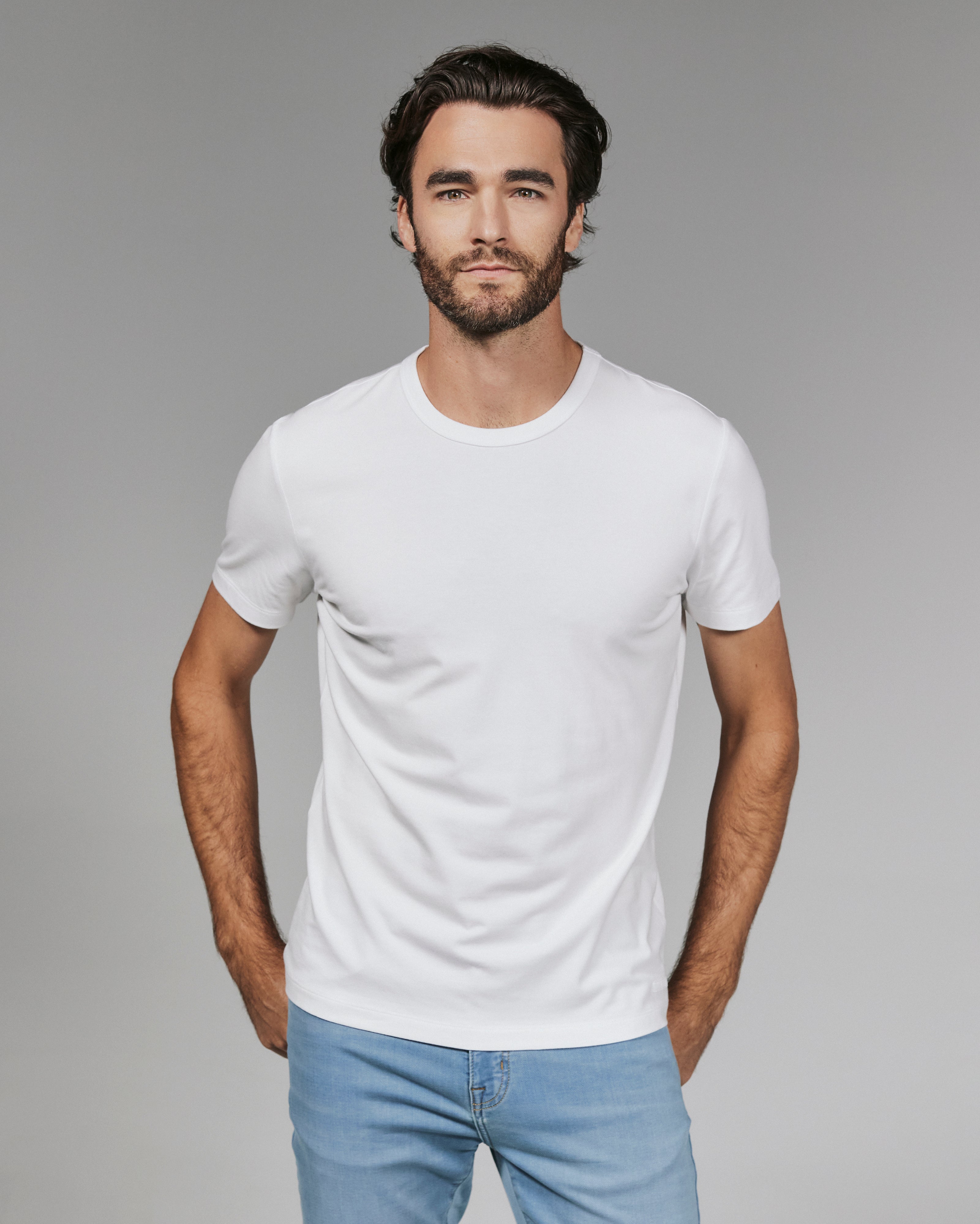 Modal Tee White