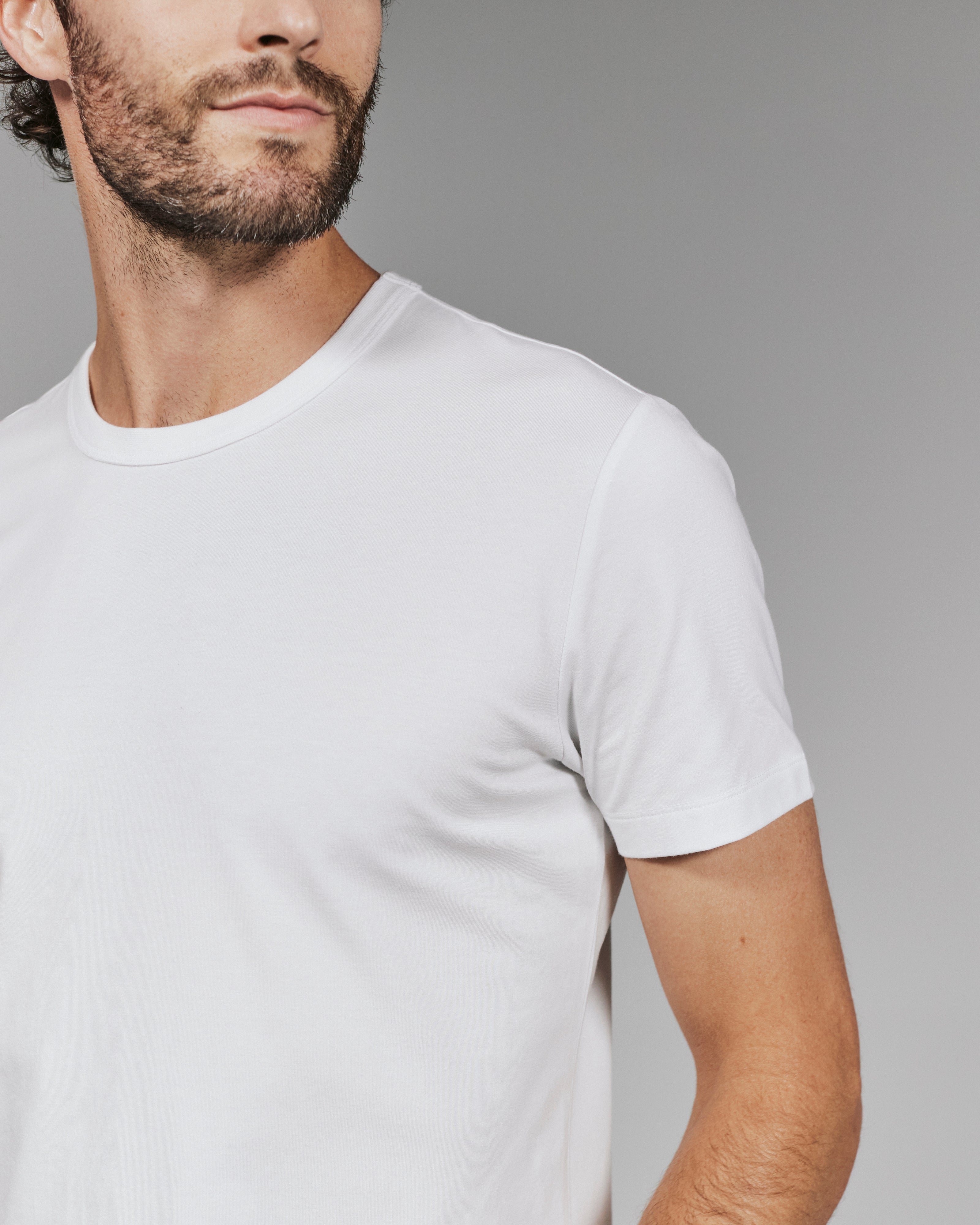 Modal Tee White