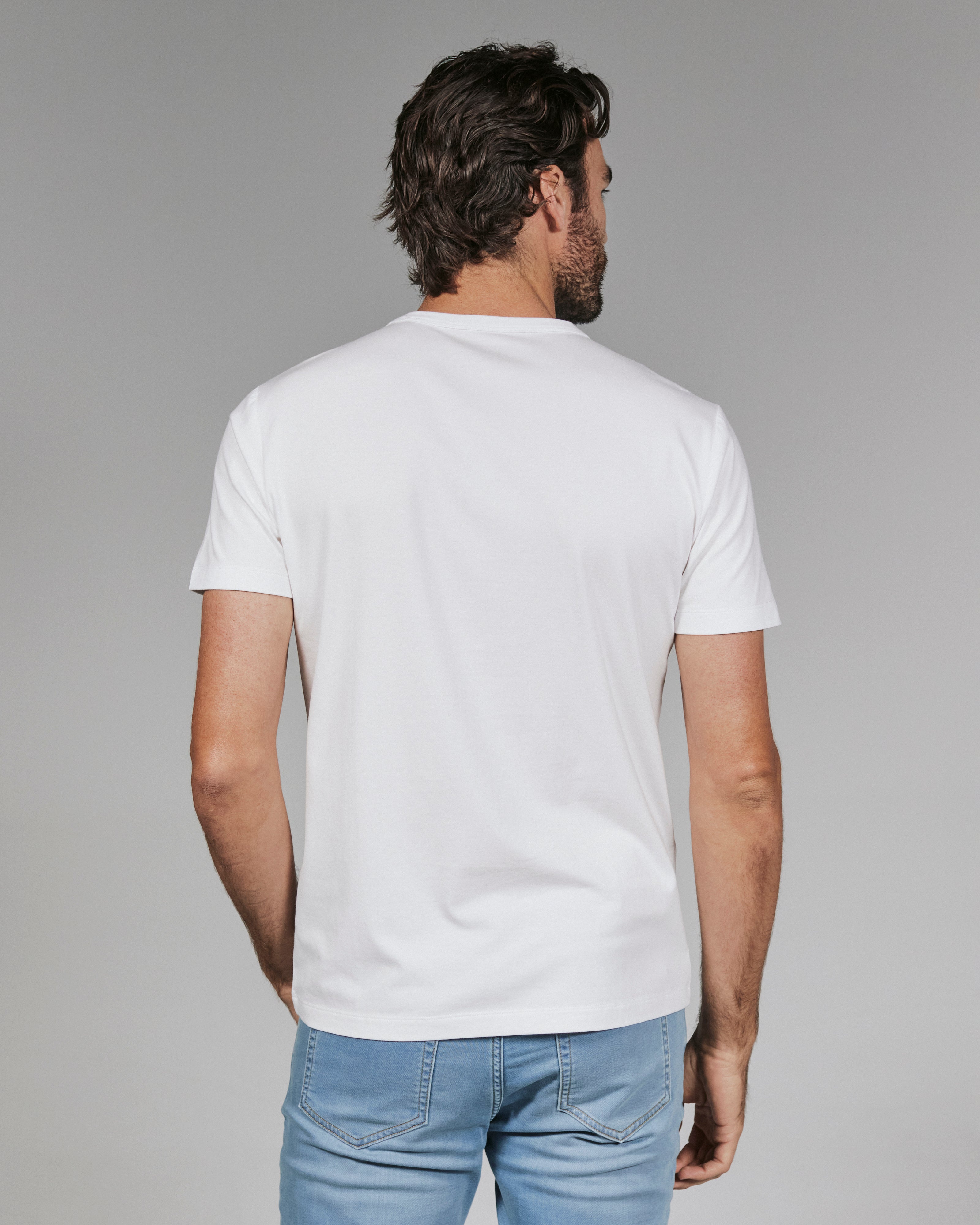 Modal Tee White