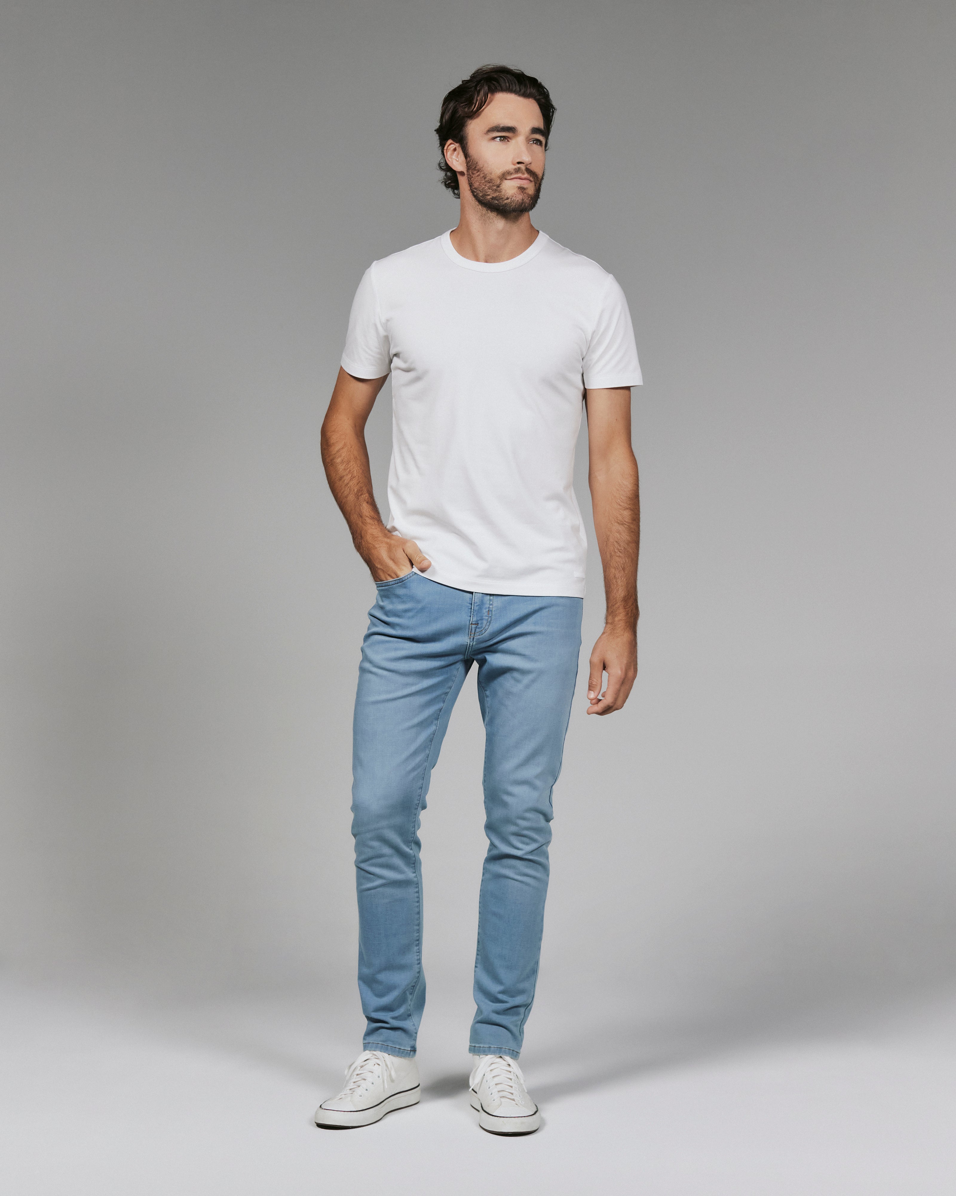 Modal Tee White