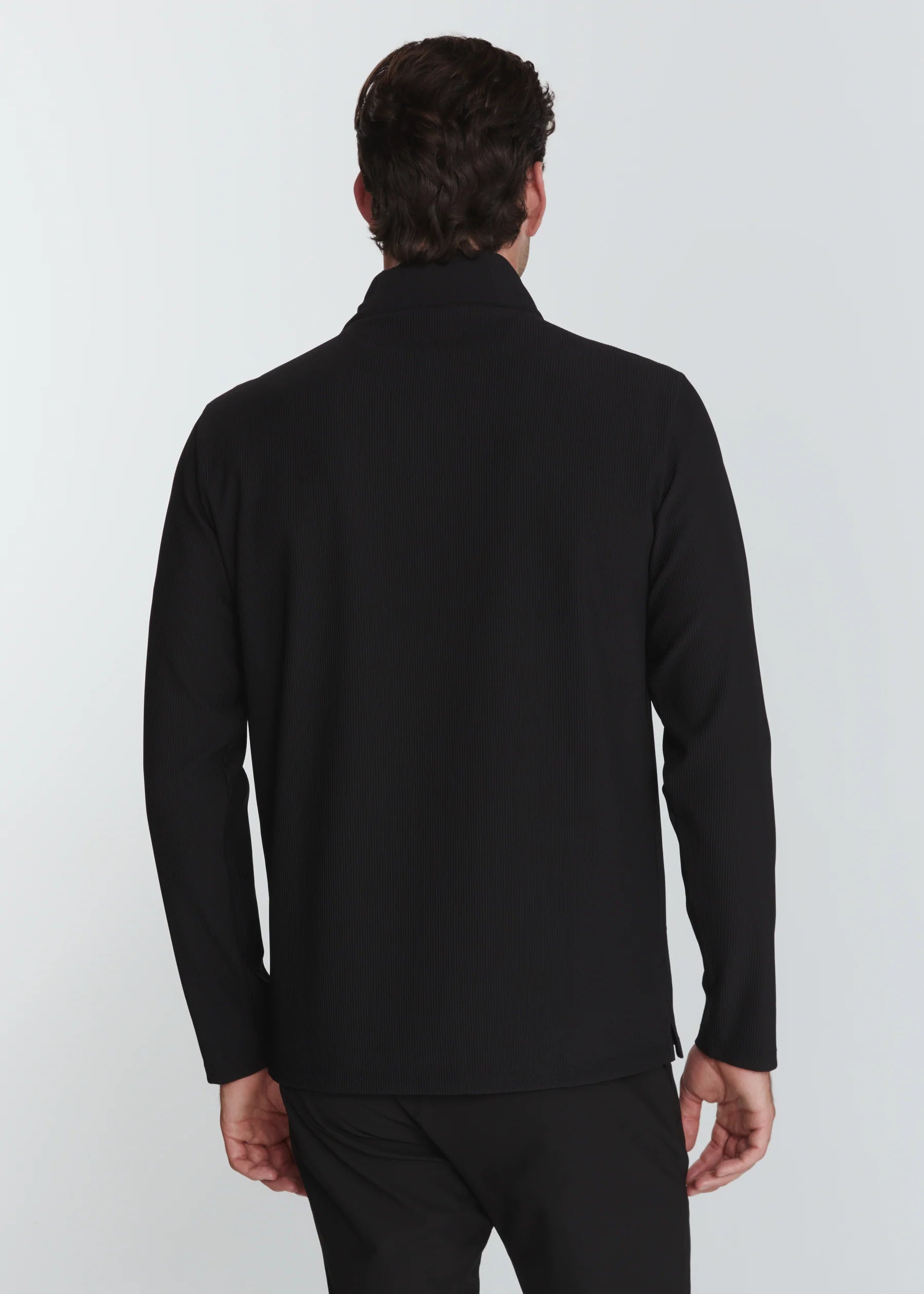 Drift Quarter Zip Pullover Black