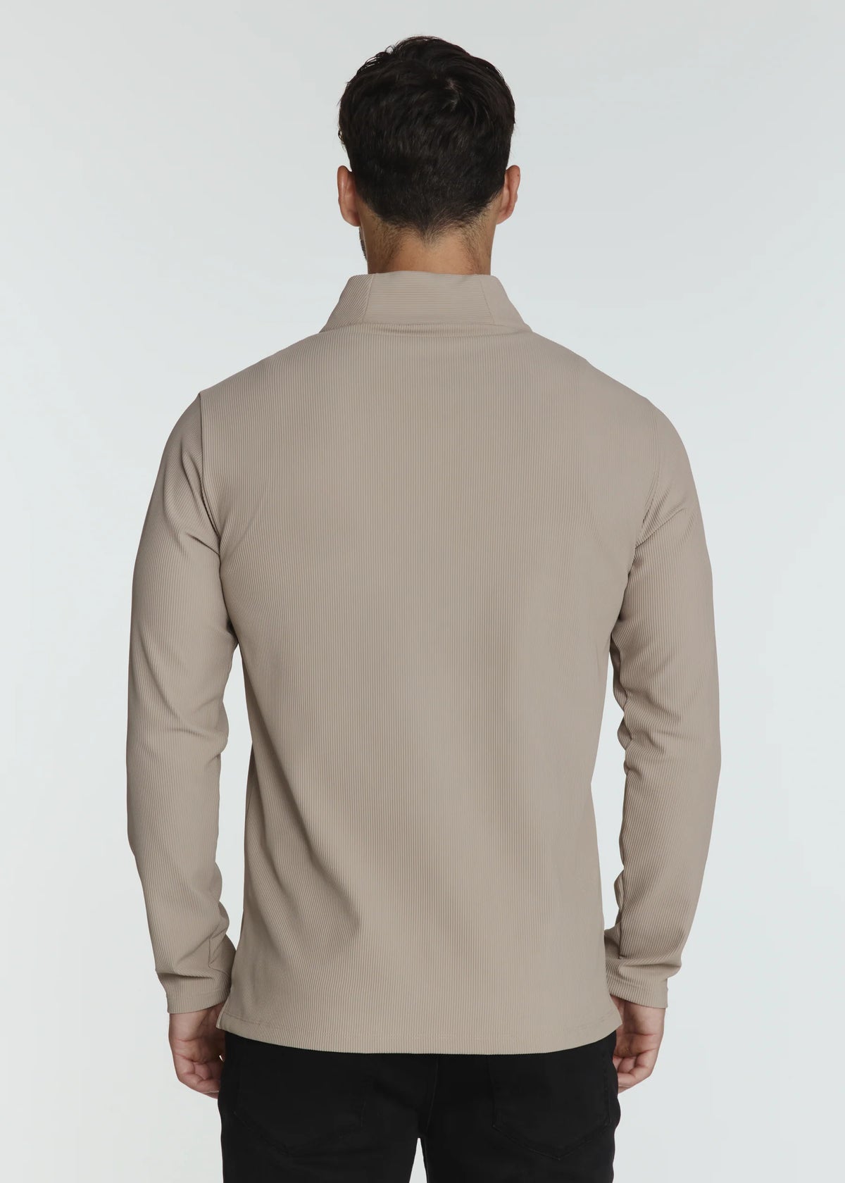 Drift Quarter Zip Pullover Taupe