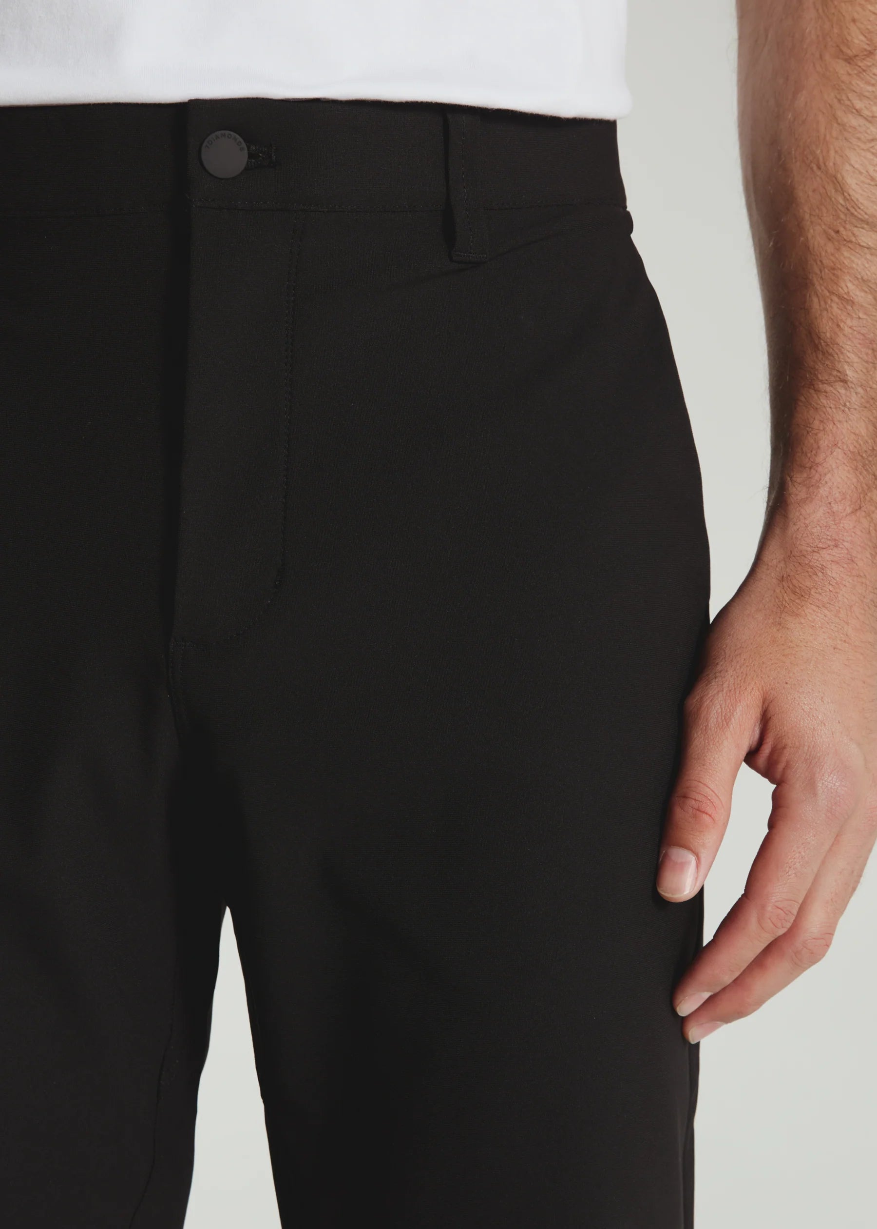 Infinity Athletic Fit Chino Pant Black