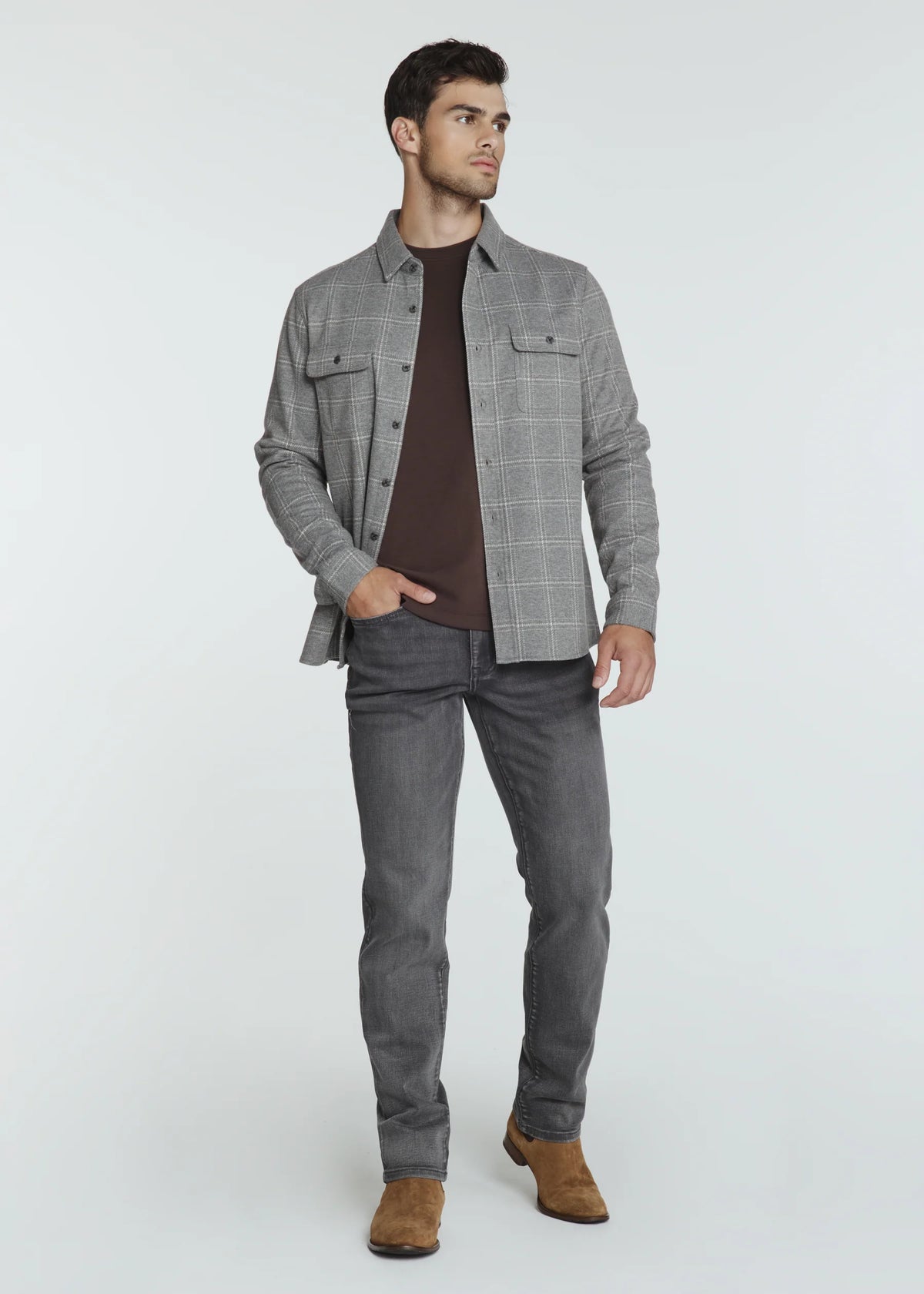 Union Athletic Fit Denim Grey