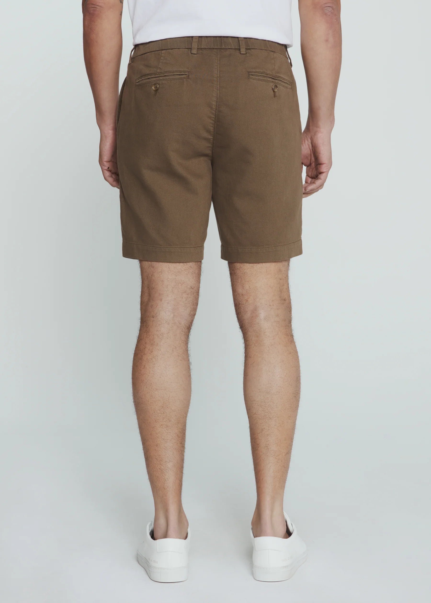 Laguna Linen Chino Short Caribou