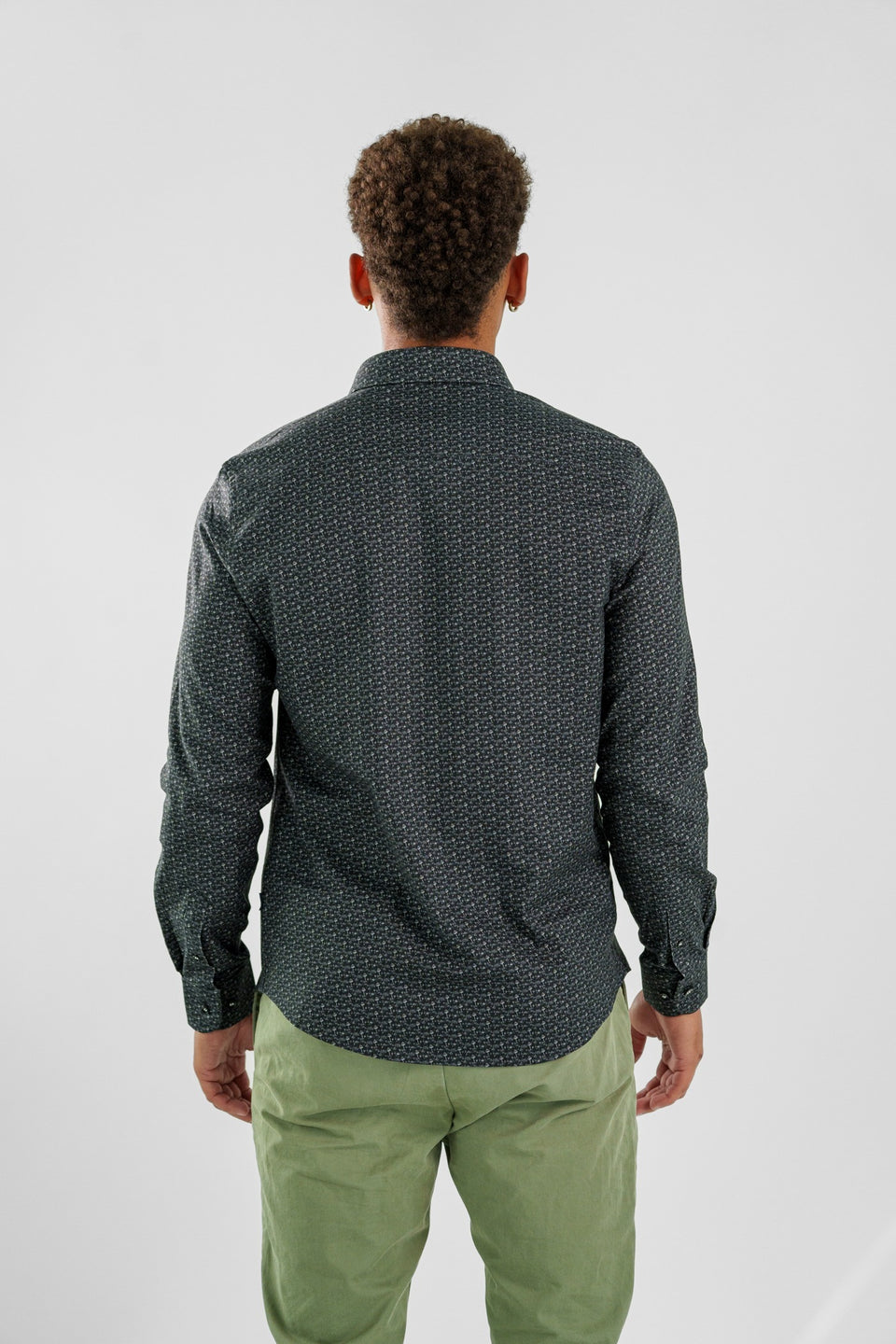 Cotton Tencel Mushrooms Shirt