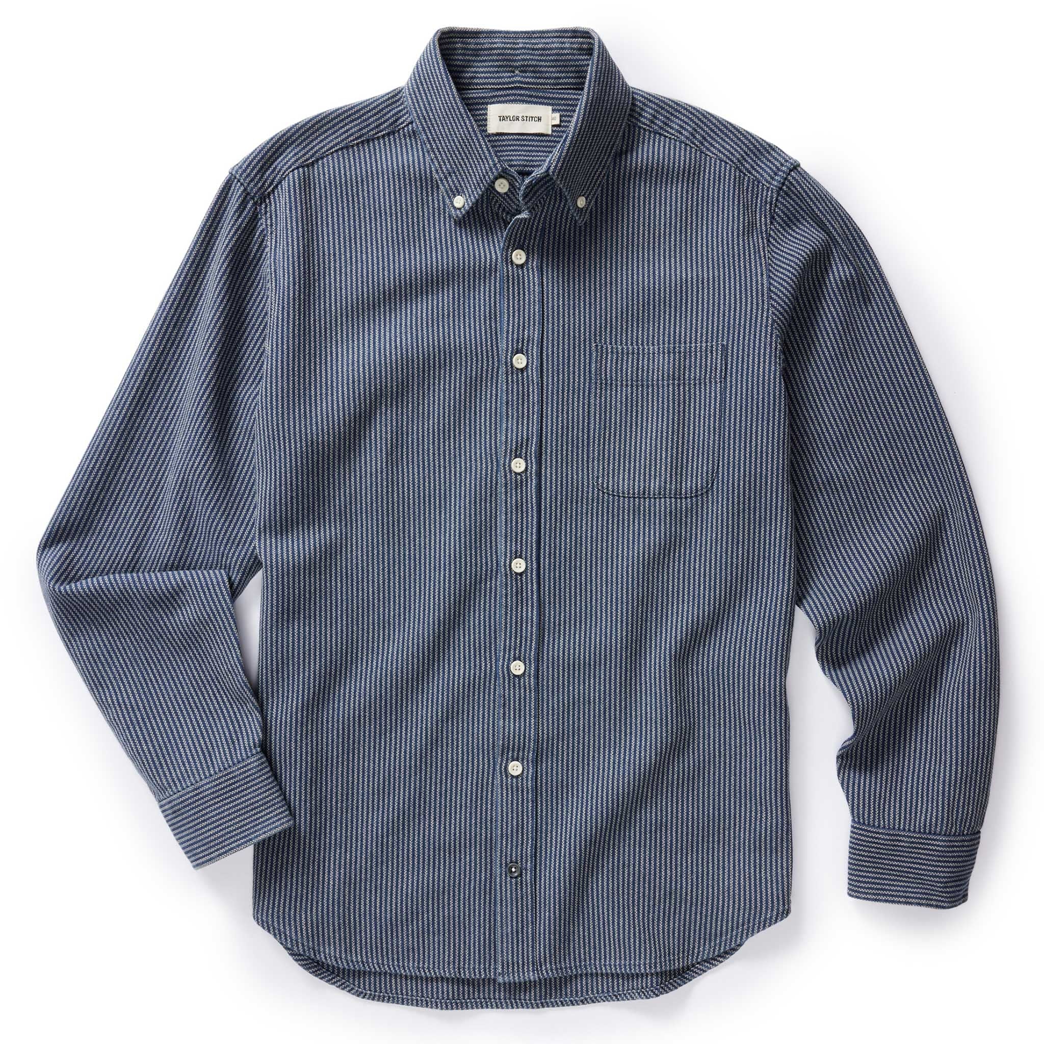 The Jack Shirt Roped Indigo