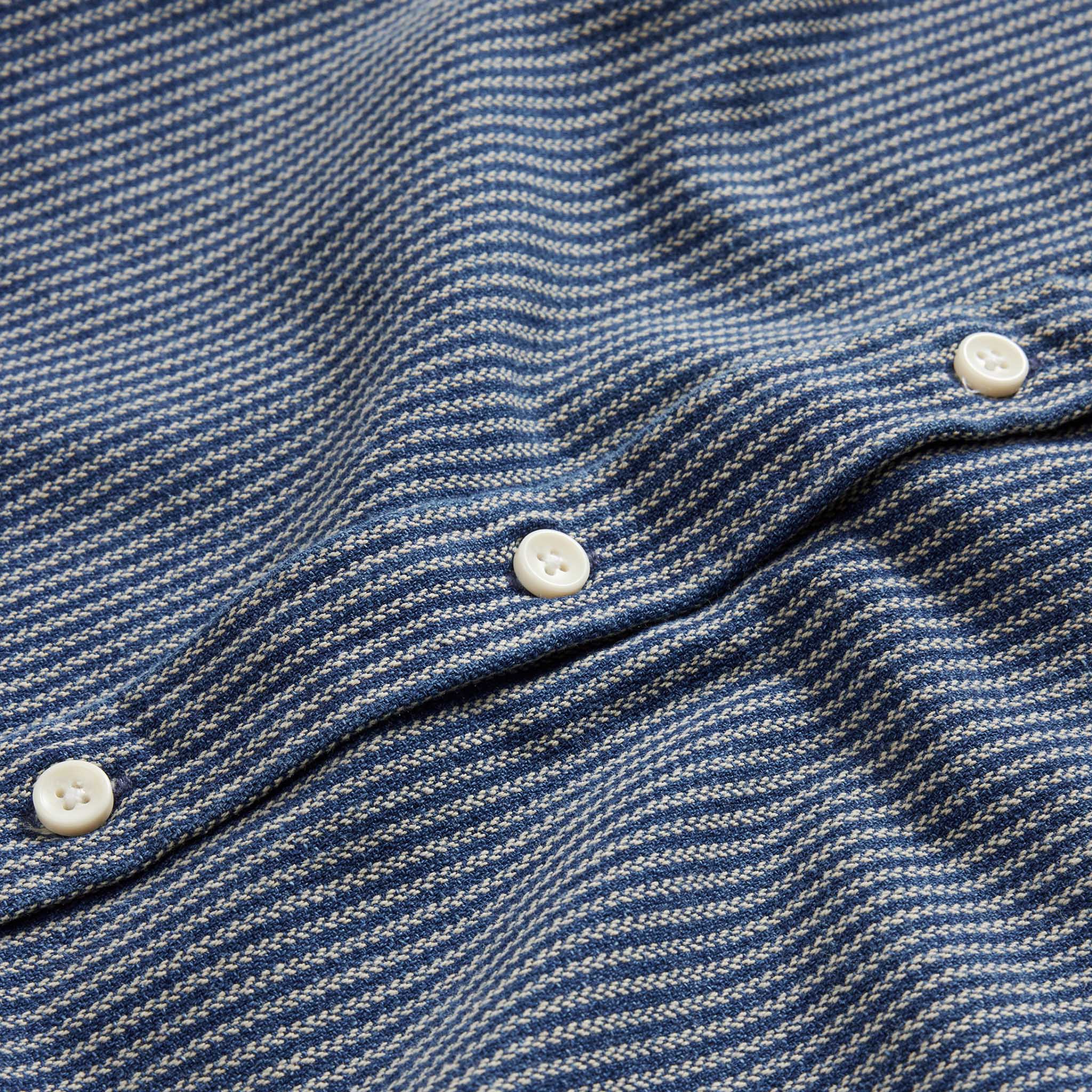 The Jack Shirt Roped Indigo