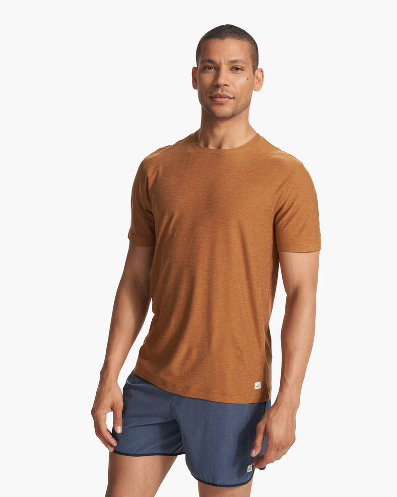 Strato Tech Tee Blue Sea Heather
