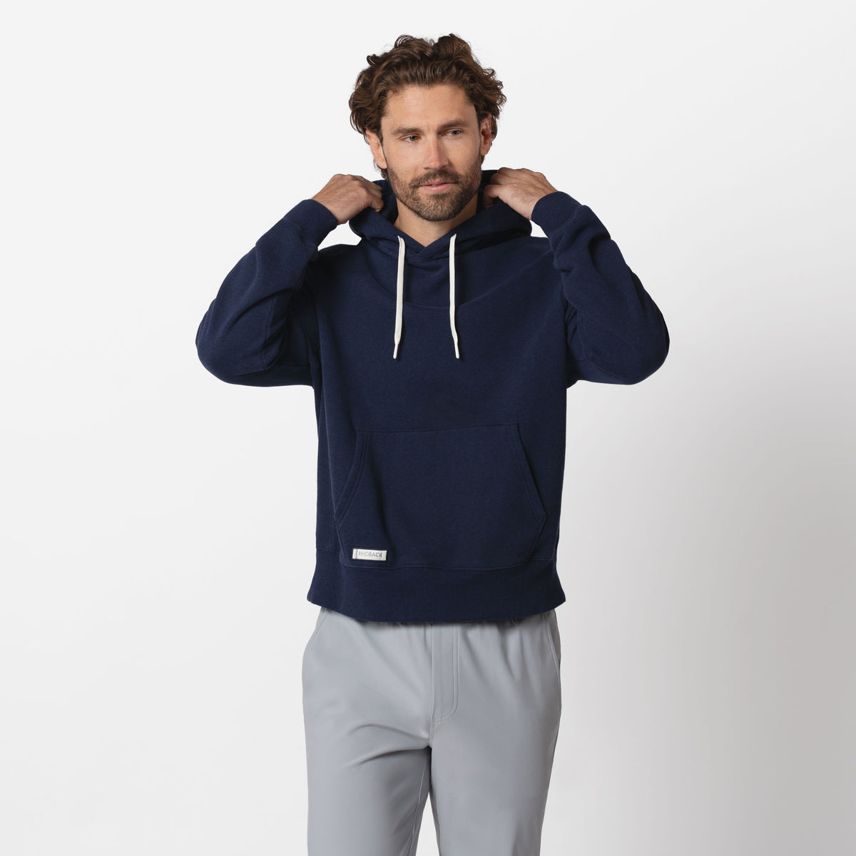 Fleece Ready Pullover Hoodie Heather Indigo Blue