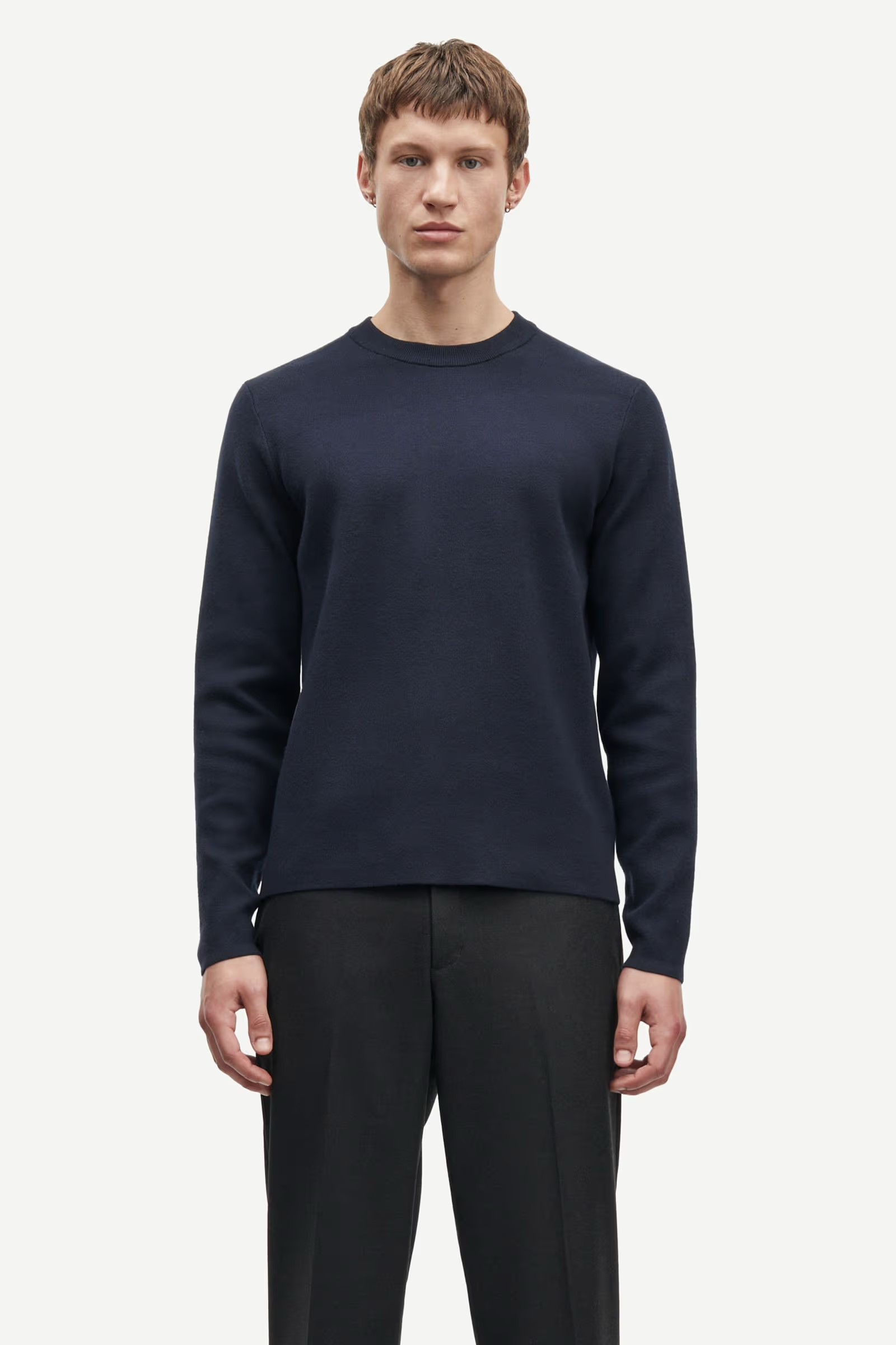 Gunan Crewneck Sweater Sky Captain
