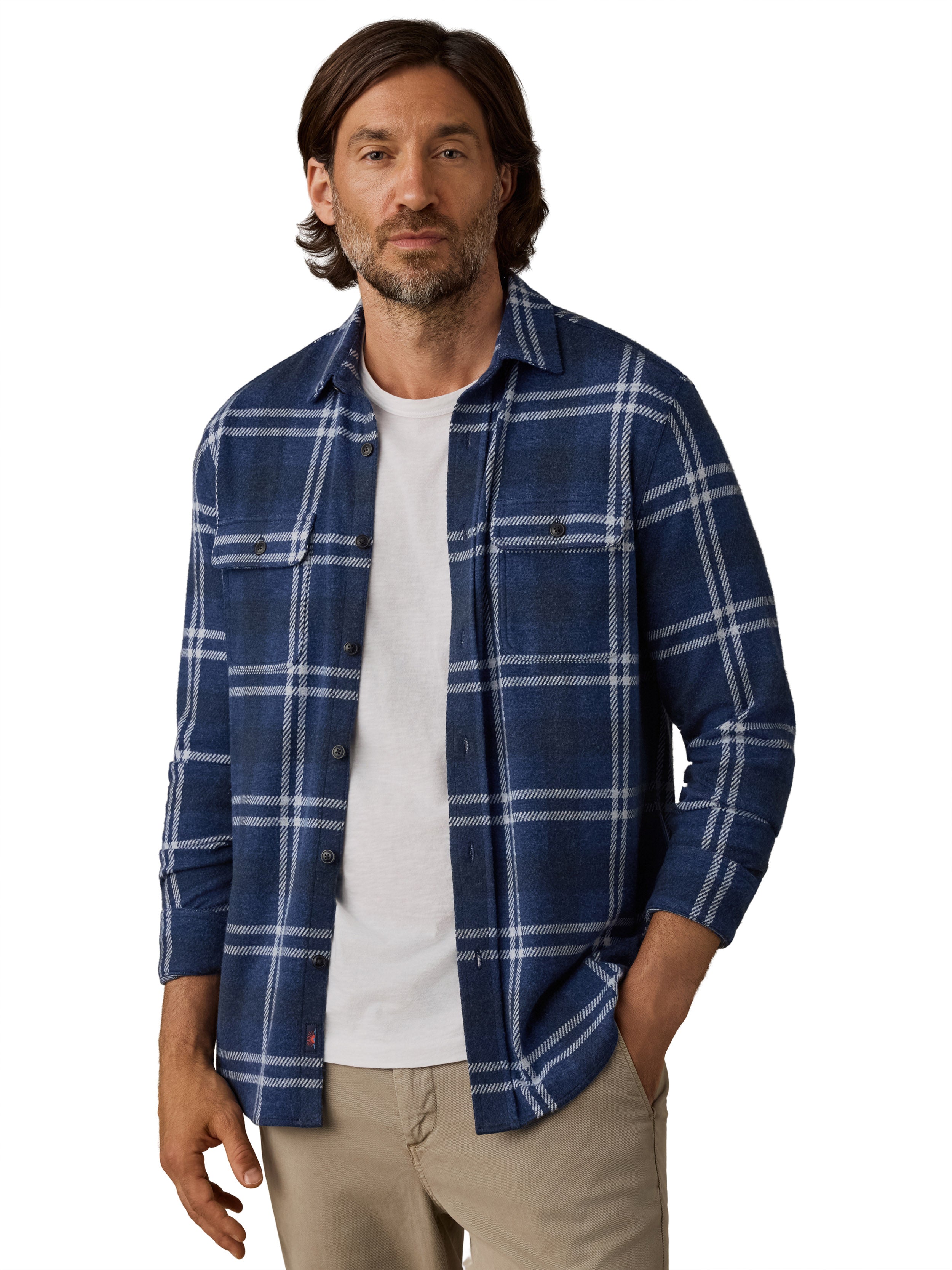 Legend Sweater Shirt Blue Ridge Plaid