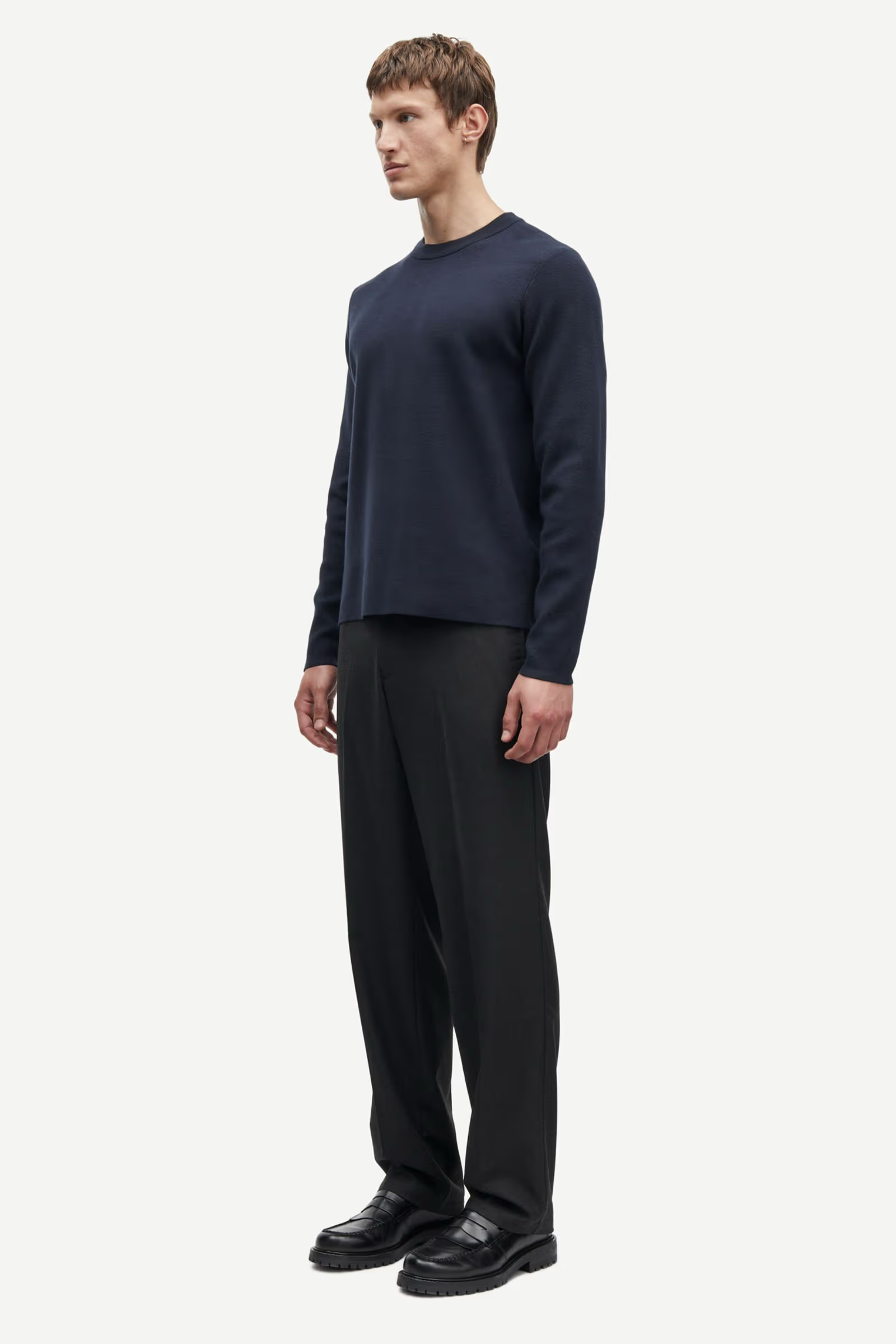 Gunan Crewneck Sweater Sky Captain