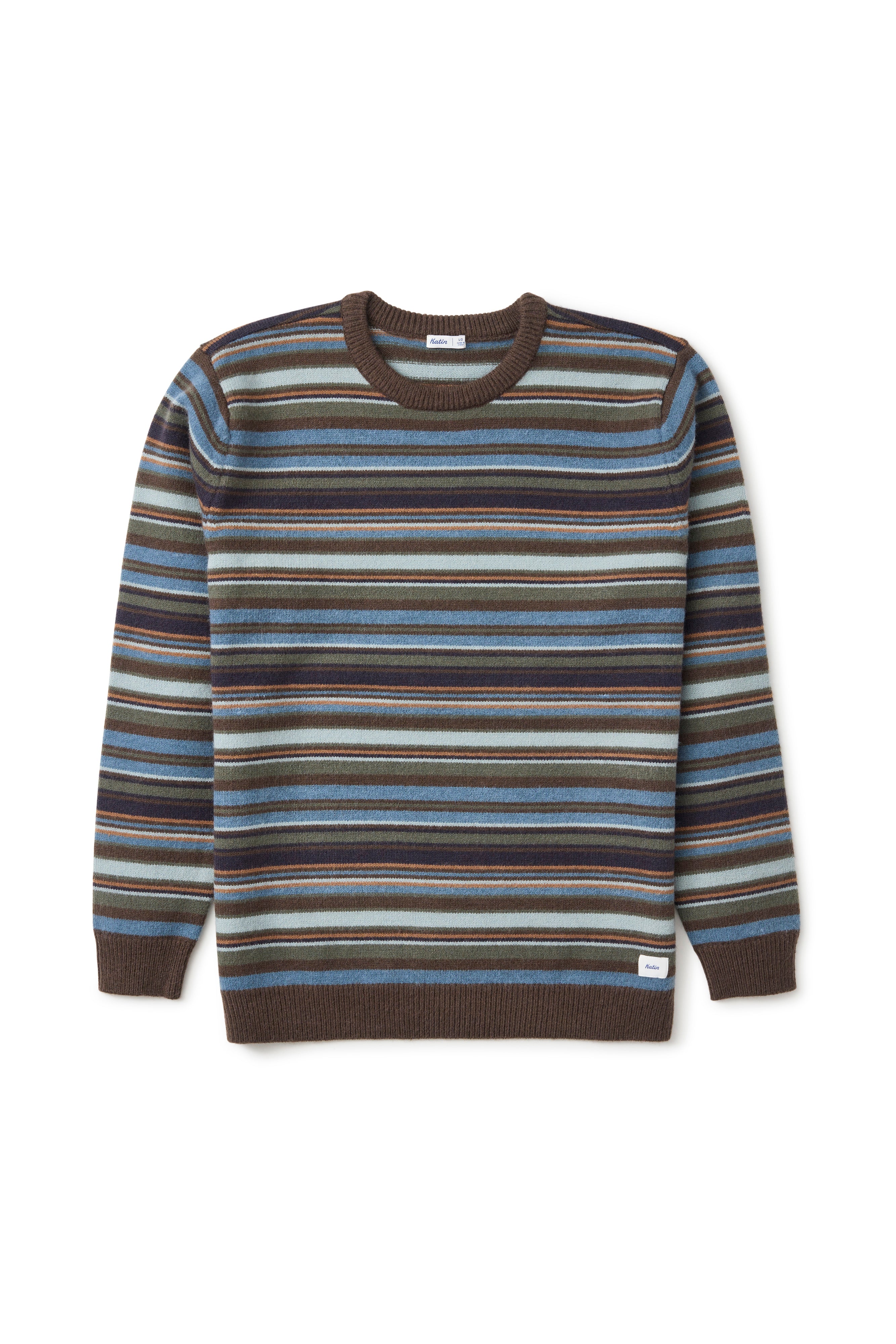 Hitch Stripe Sweater Tempest Blue