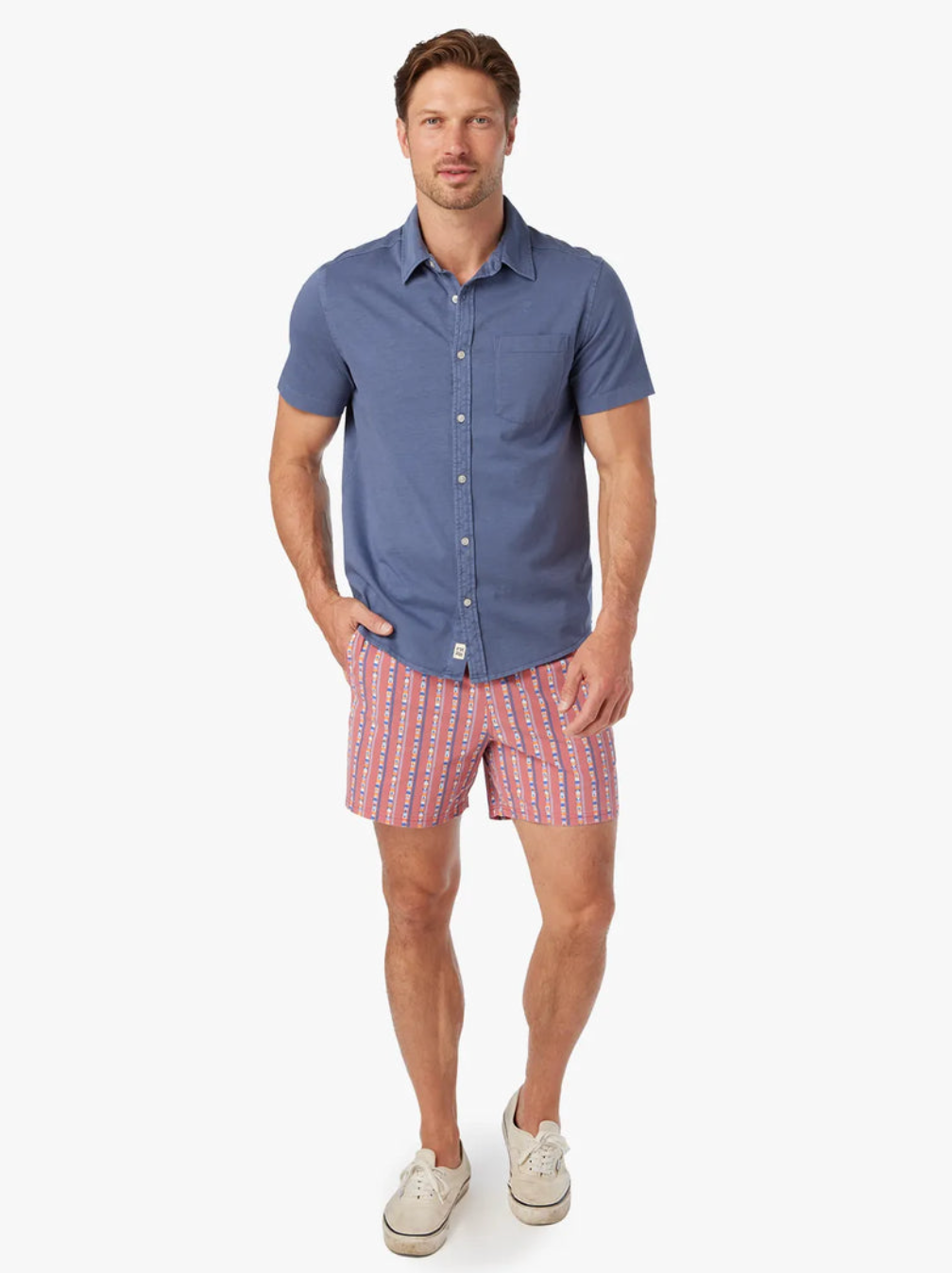 The Saltaire Shirt Navy