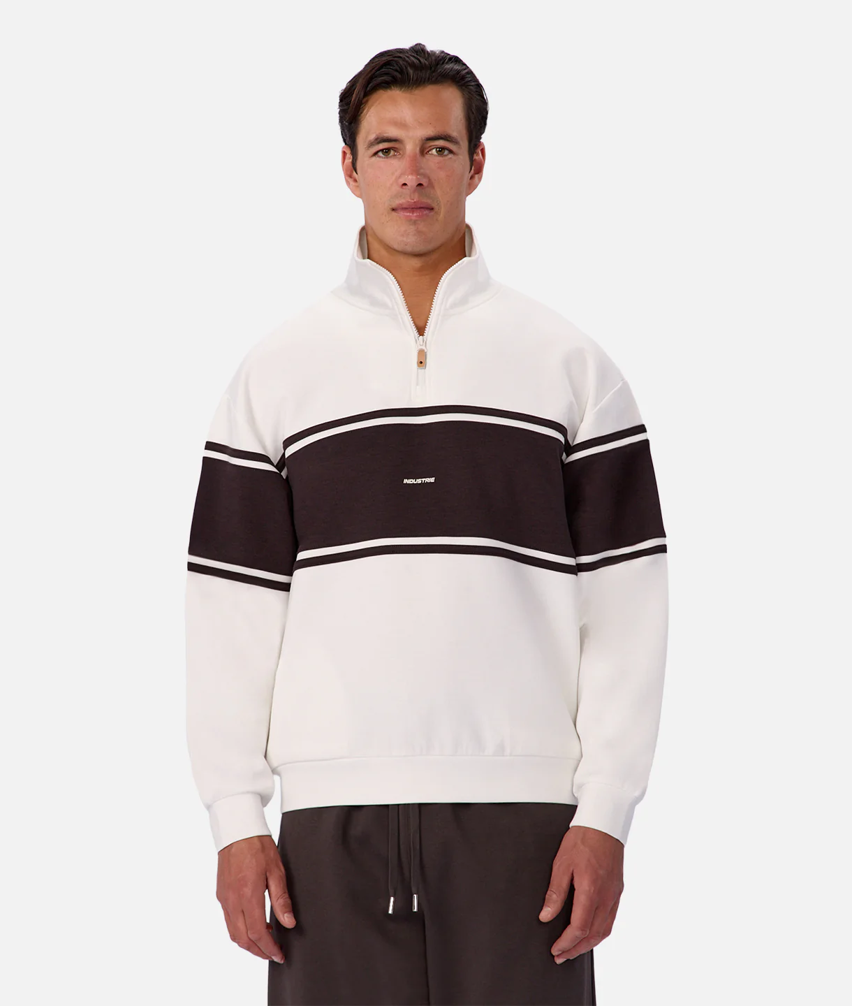 The Tech Southend Track Top Off White/Chocolate