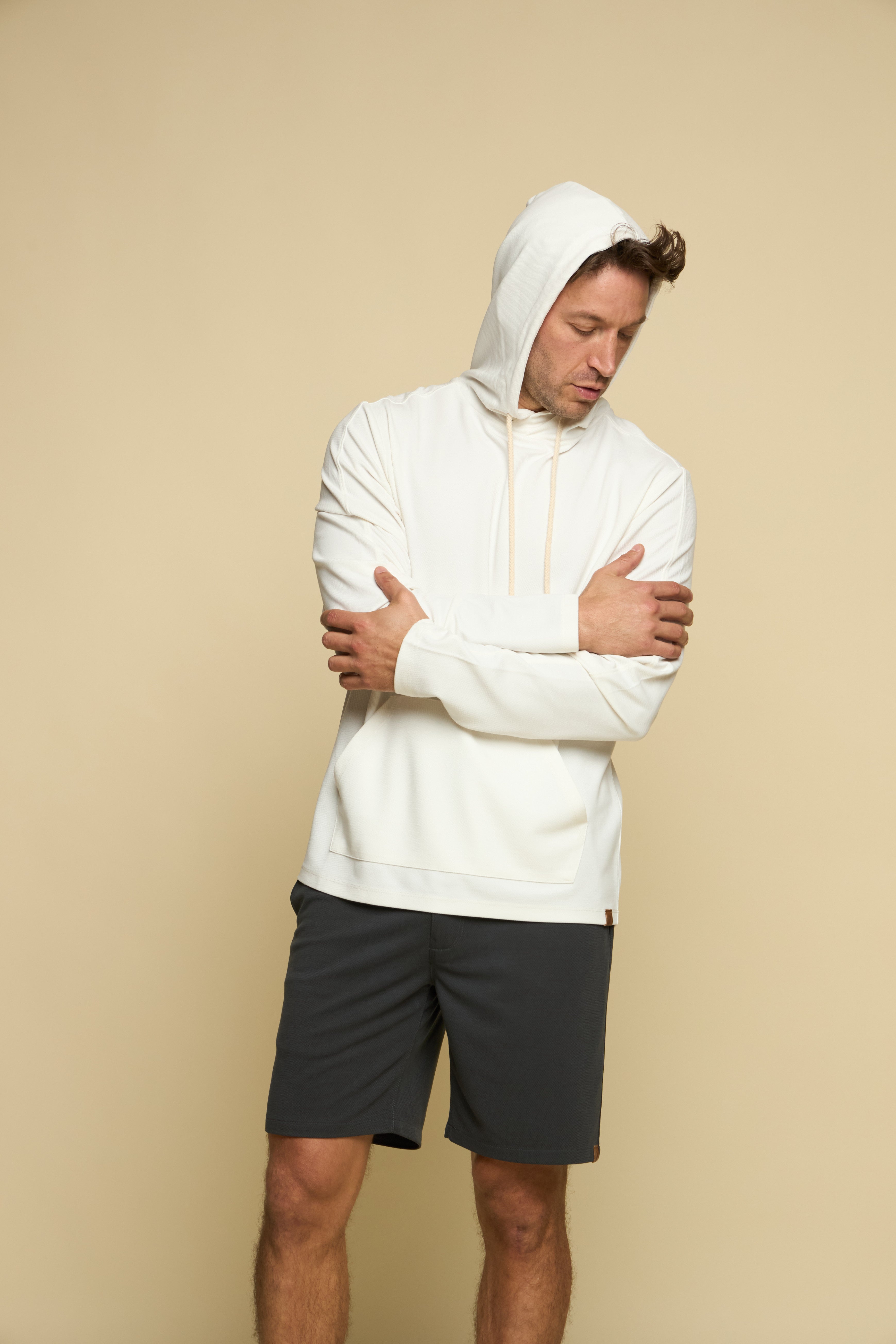 C St. Crossover Hoodie Birch