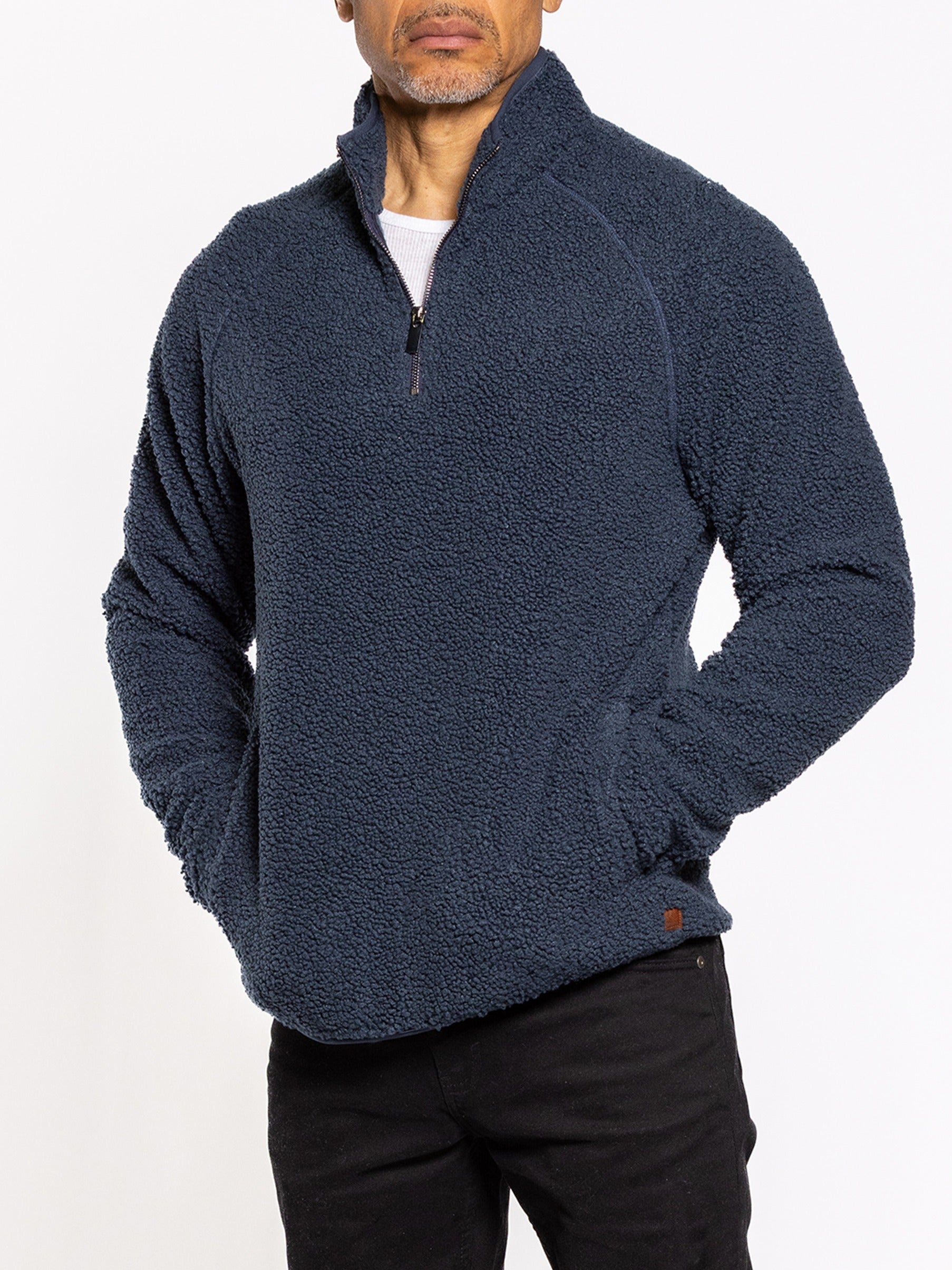 Blizzard Quarter Zip Indigo Night