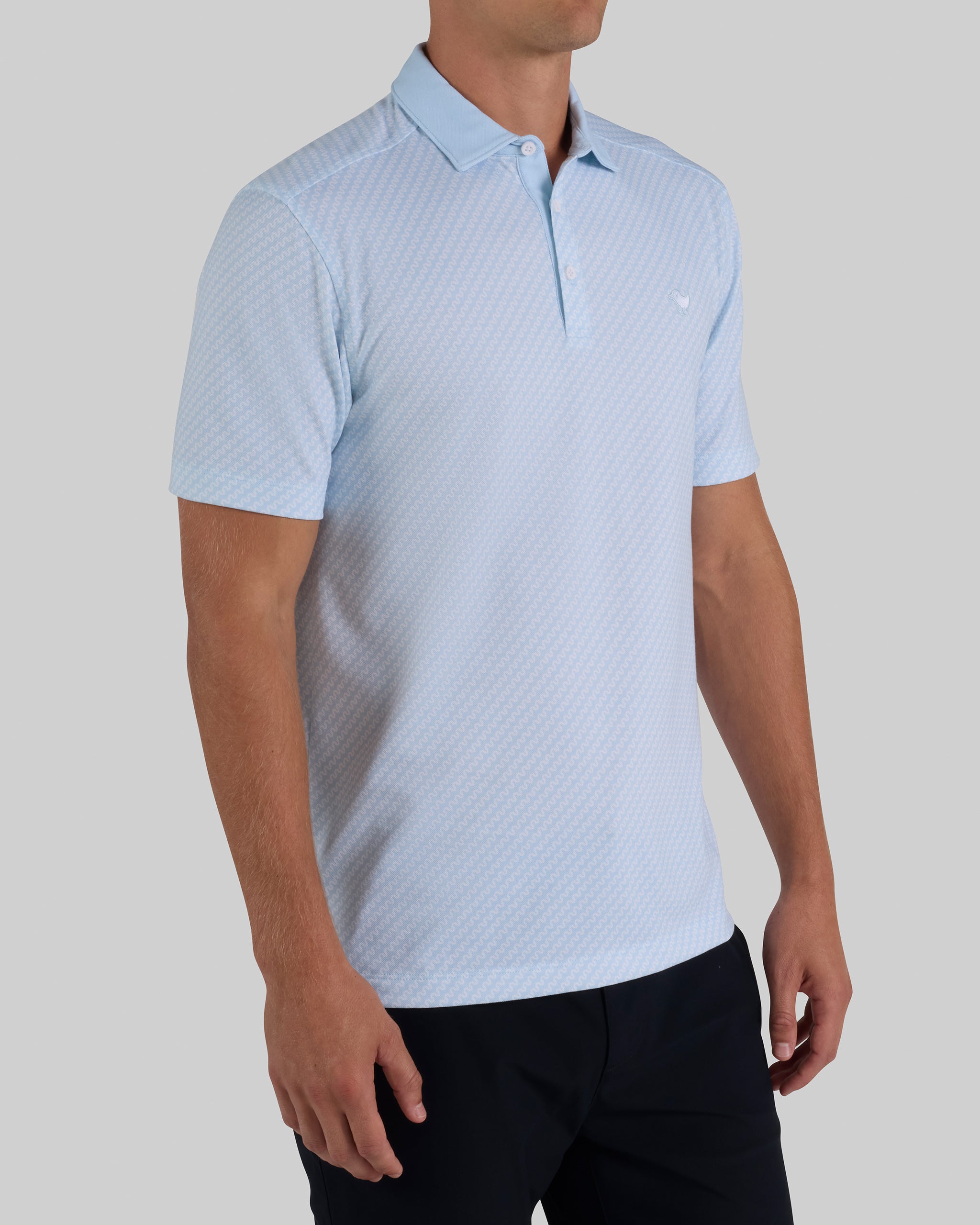 Link Up Polo Baby Blue