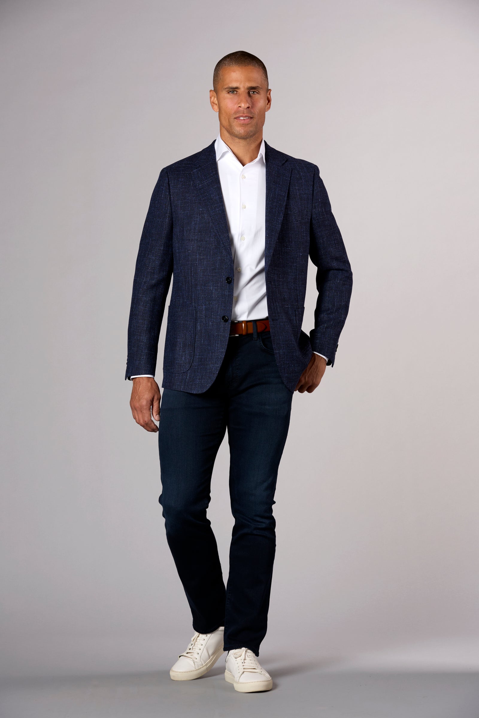 Layton-Modern Soft Sport Coat Navy